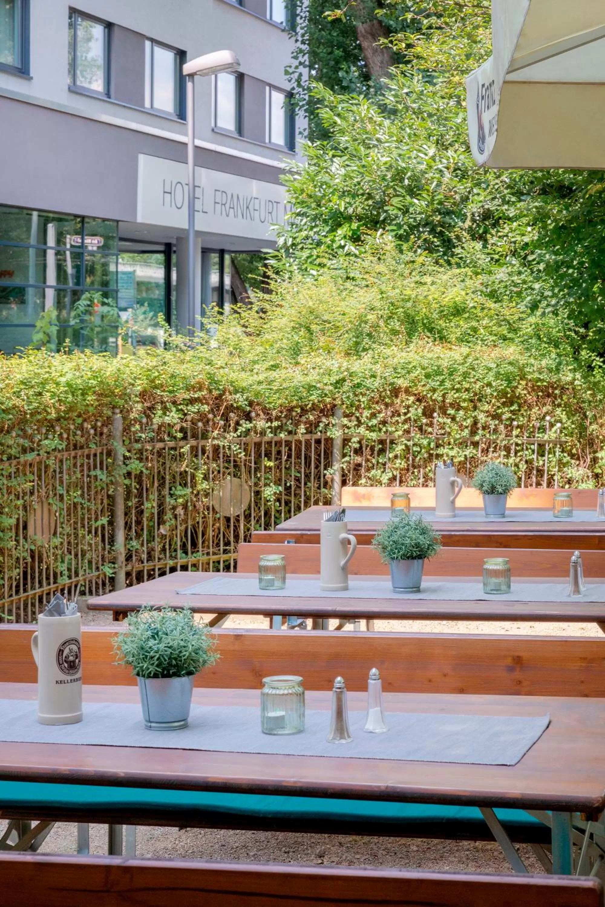 Balcony/Terrace in Hotel Frankfurt Messe Affiliated by Meliá