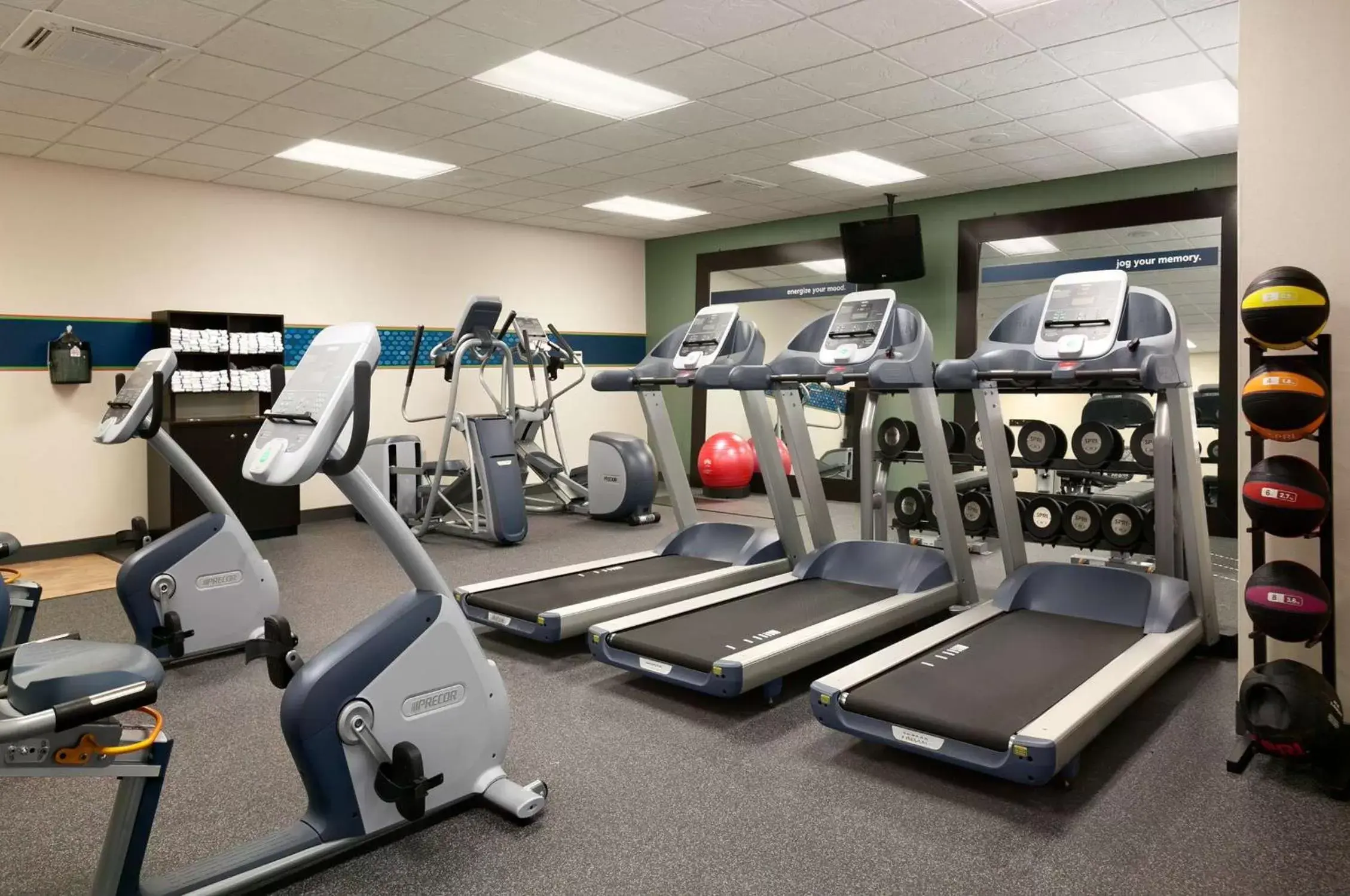 Fitness centre/facilities, Fitness Center/Facilities in Hampton Inn & Suites - Mansfield