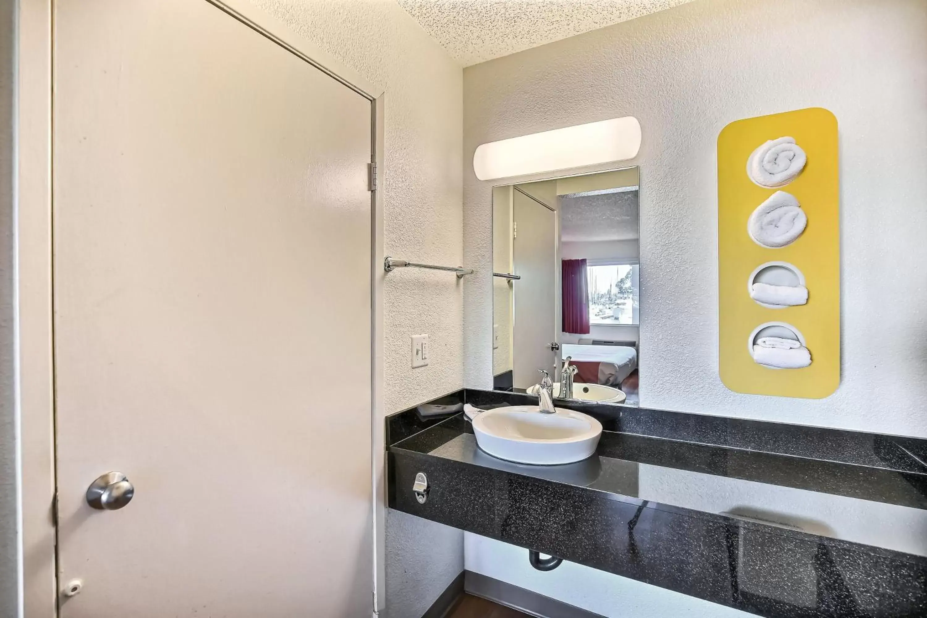 Bathroom in Motel 6-Oakland, CA - Embarcadero