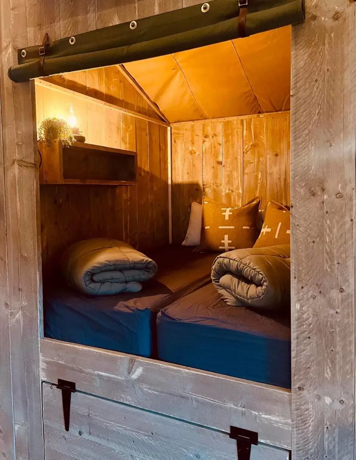Bed in Esk Caravan Park & Rail Trail Motel