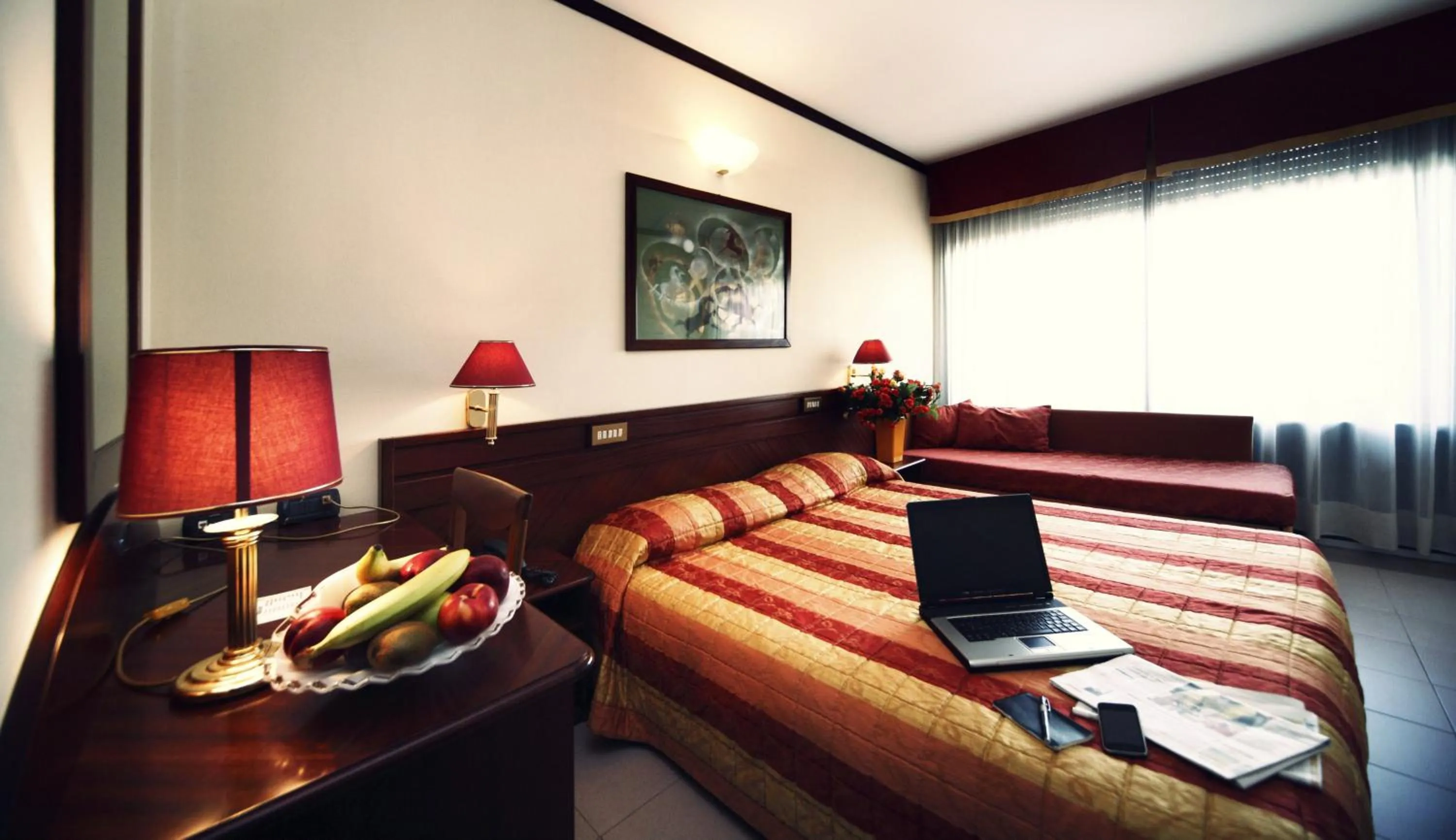 Bedroom in Hotel Dante Family Spa Resort