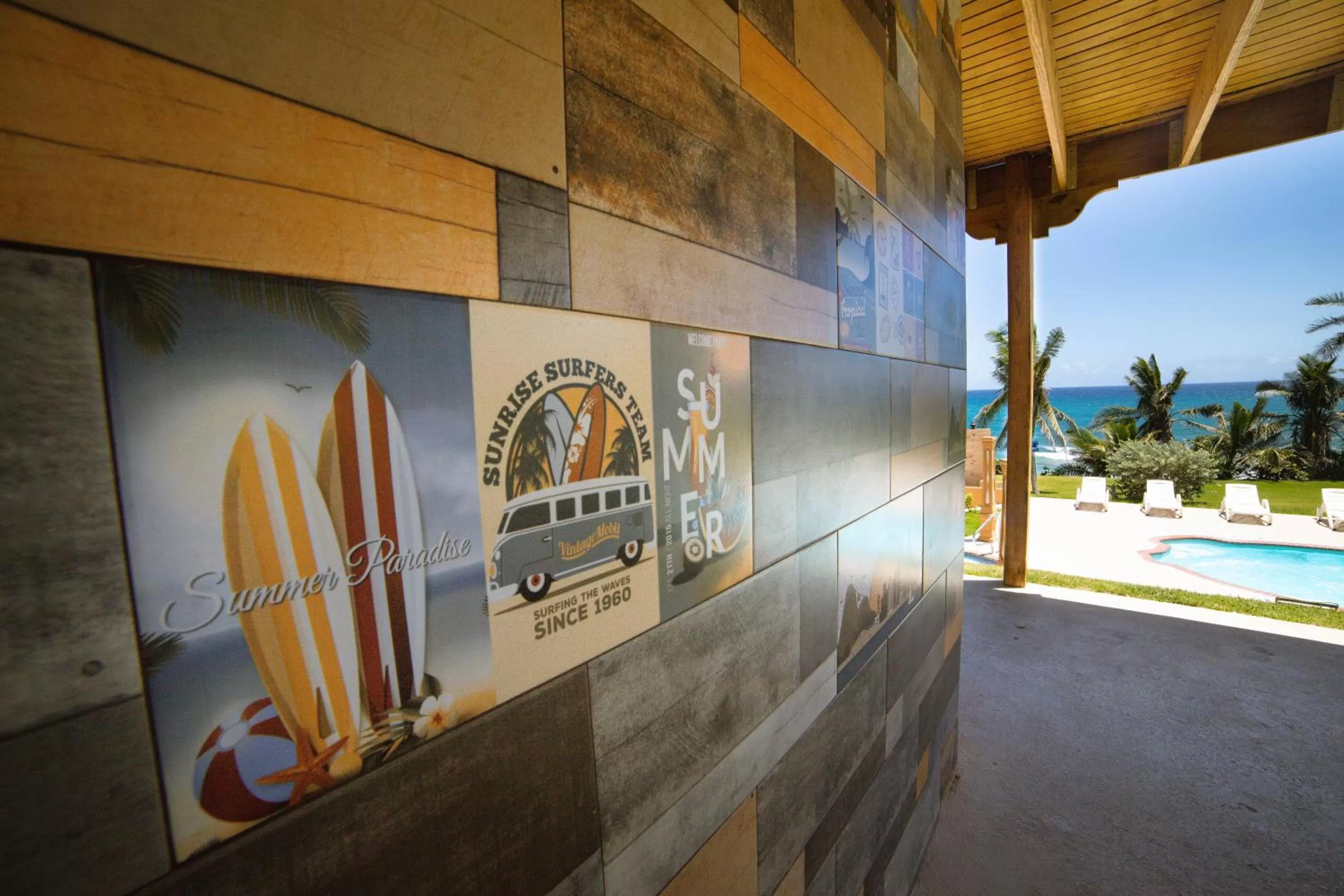Swimming pool in Hotel El Guajataca