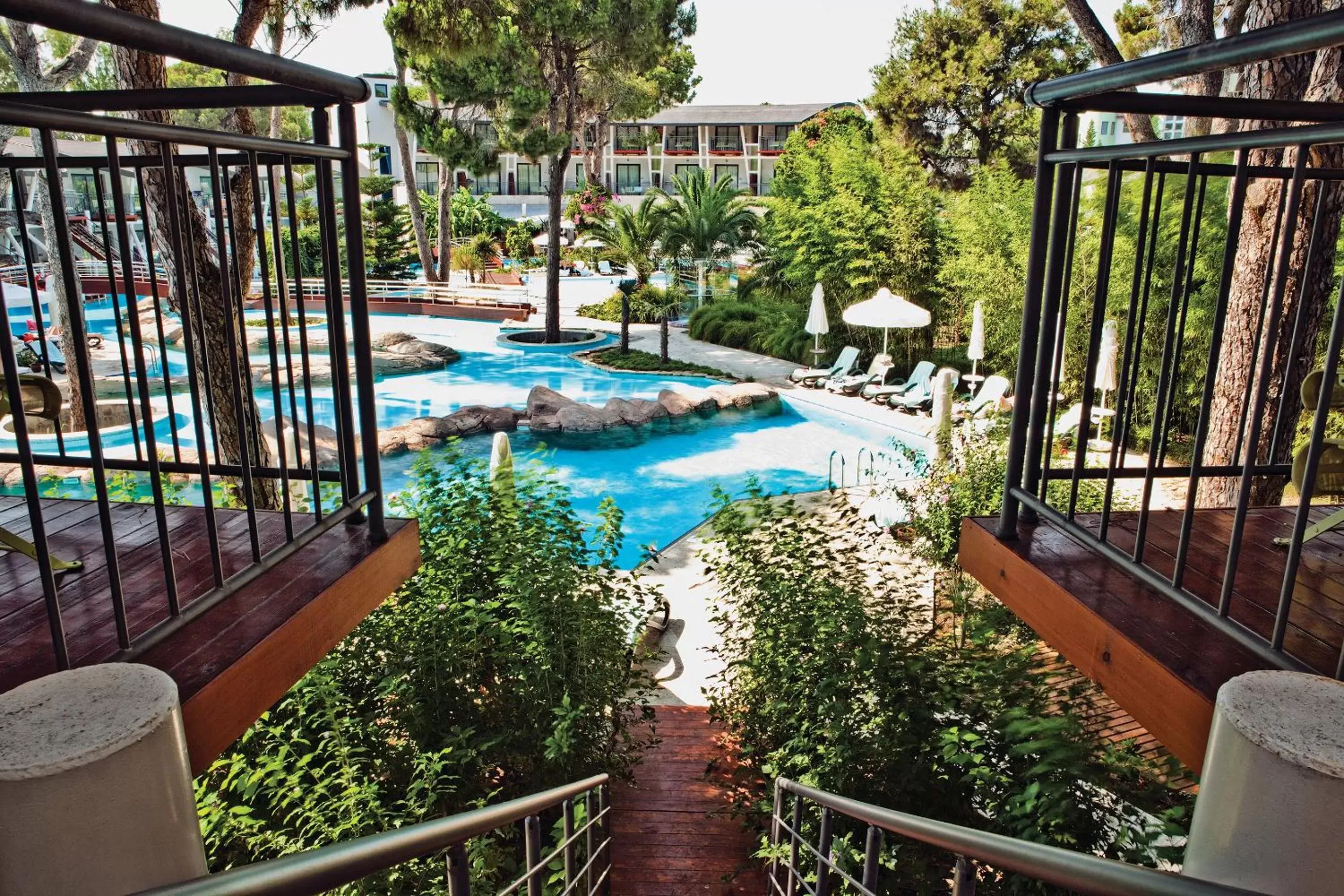 Balcony/Terrace, Pool View in Cornelia De Luxe Resort
