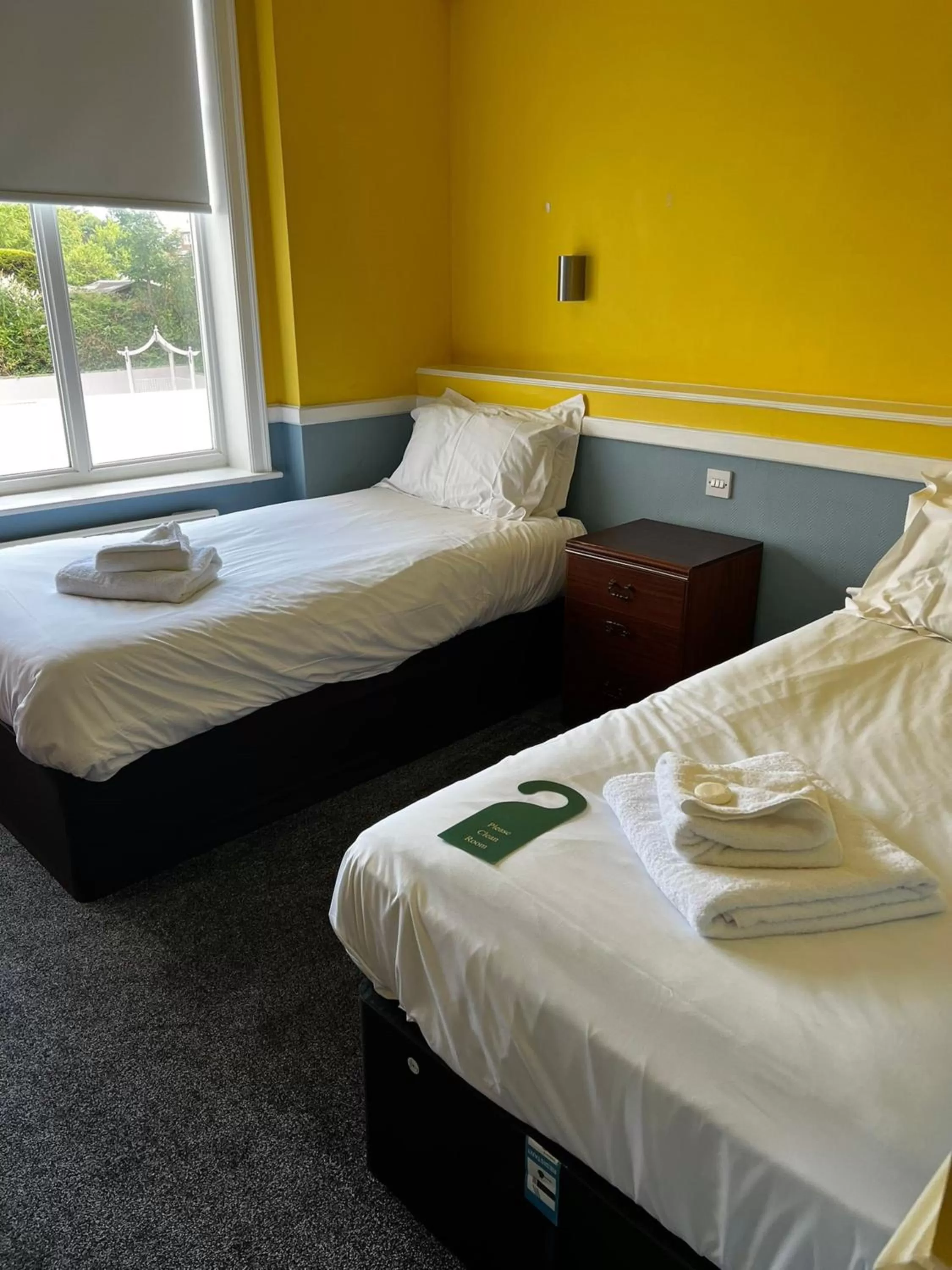 Bedroom in Hatters Hotel