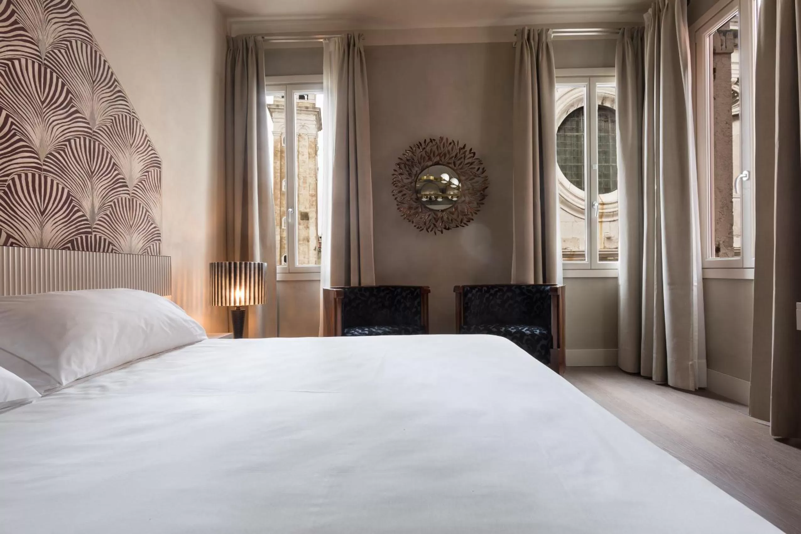 Bed in Hotel Liassidi Palace