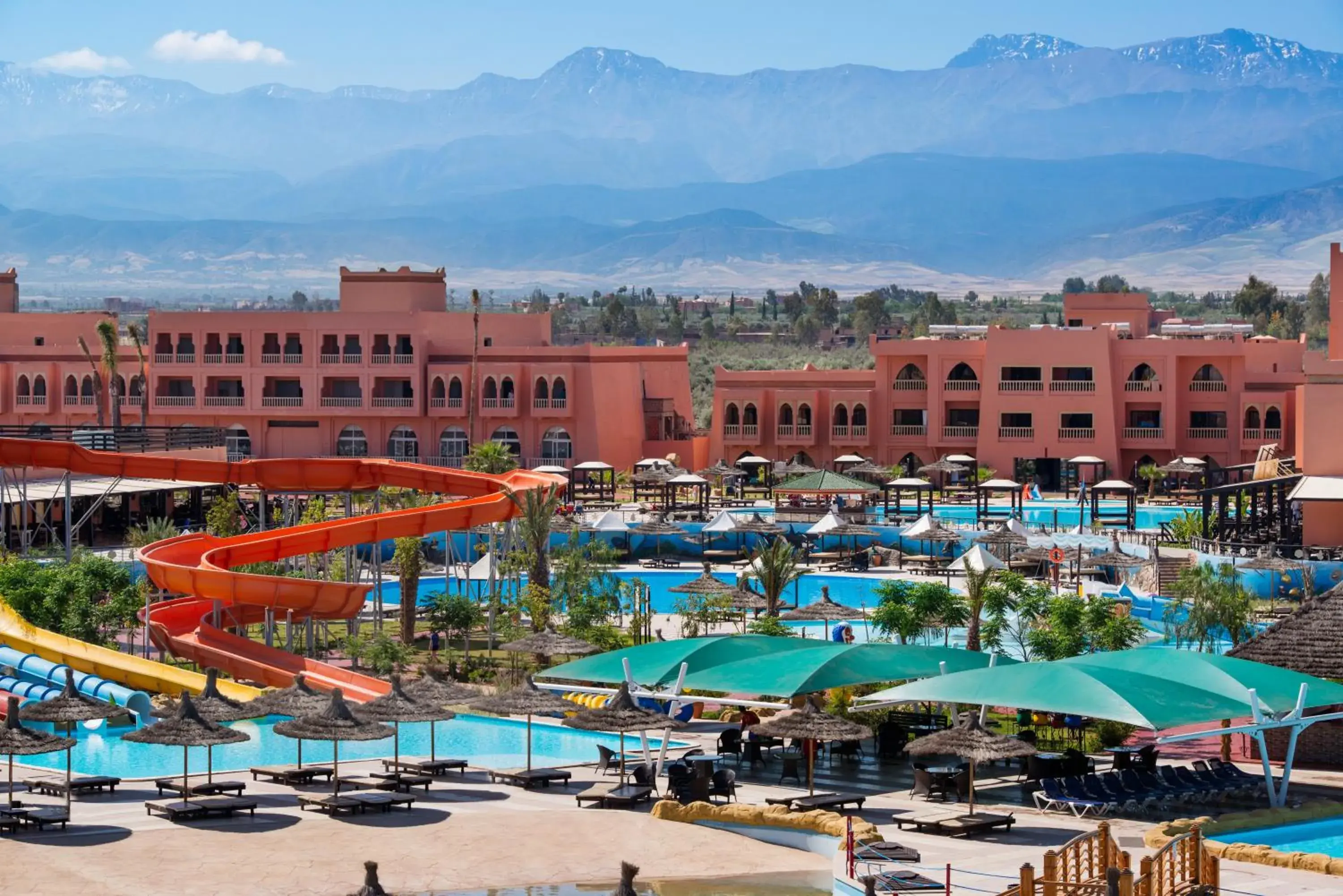 Natural landscape, Pool View in Aqua Fun Club All inclusive