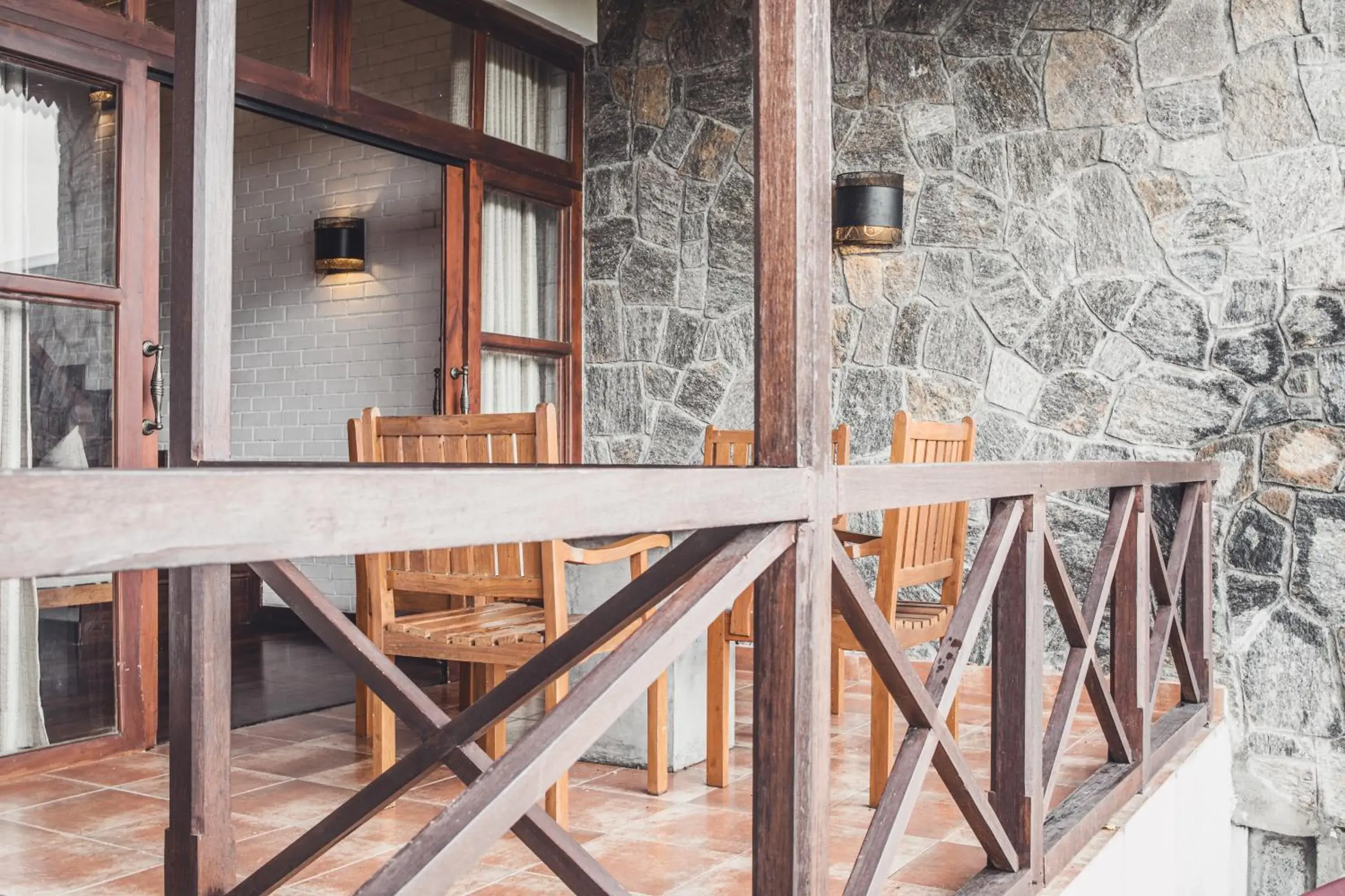 Balcony/Terrace in Tree of Life Nature Resort