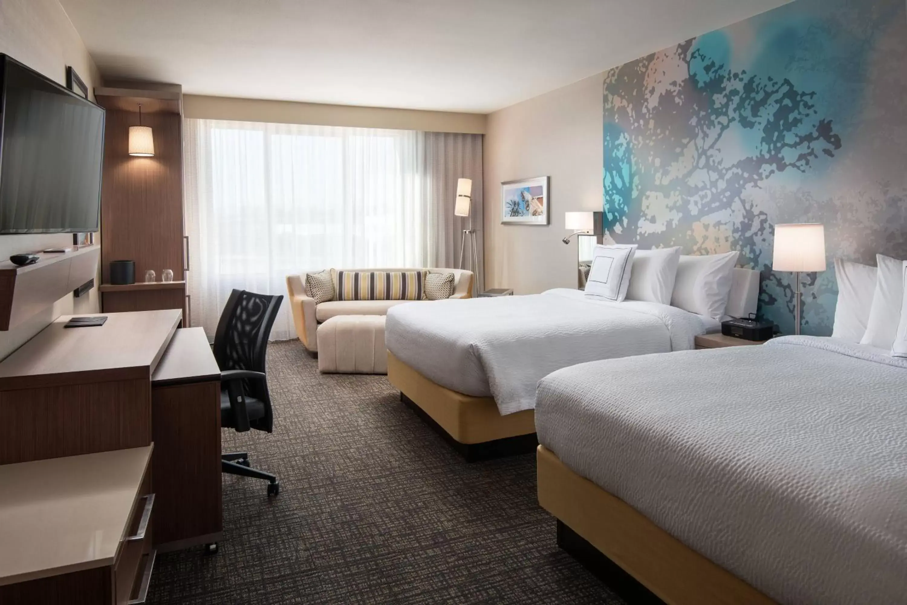 Photo of the whole room in Courtyard by Marriott Irvine Spectrum