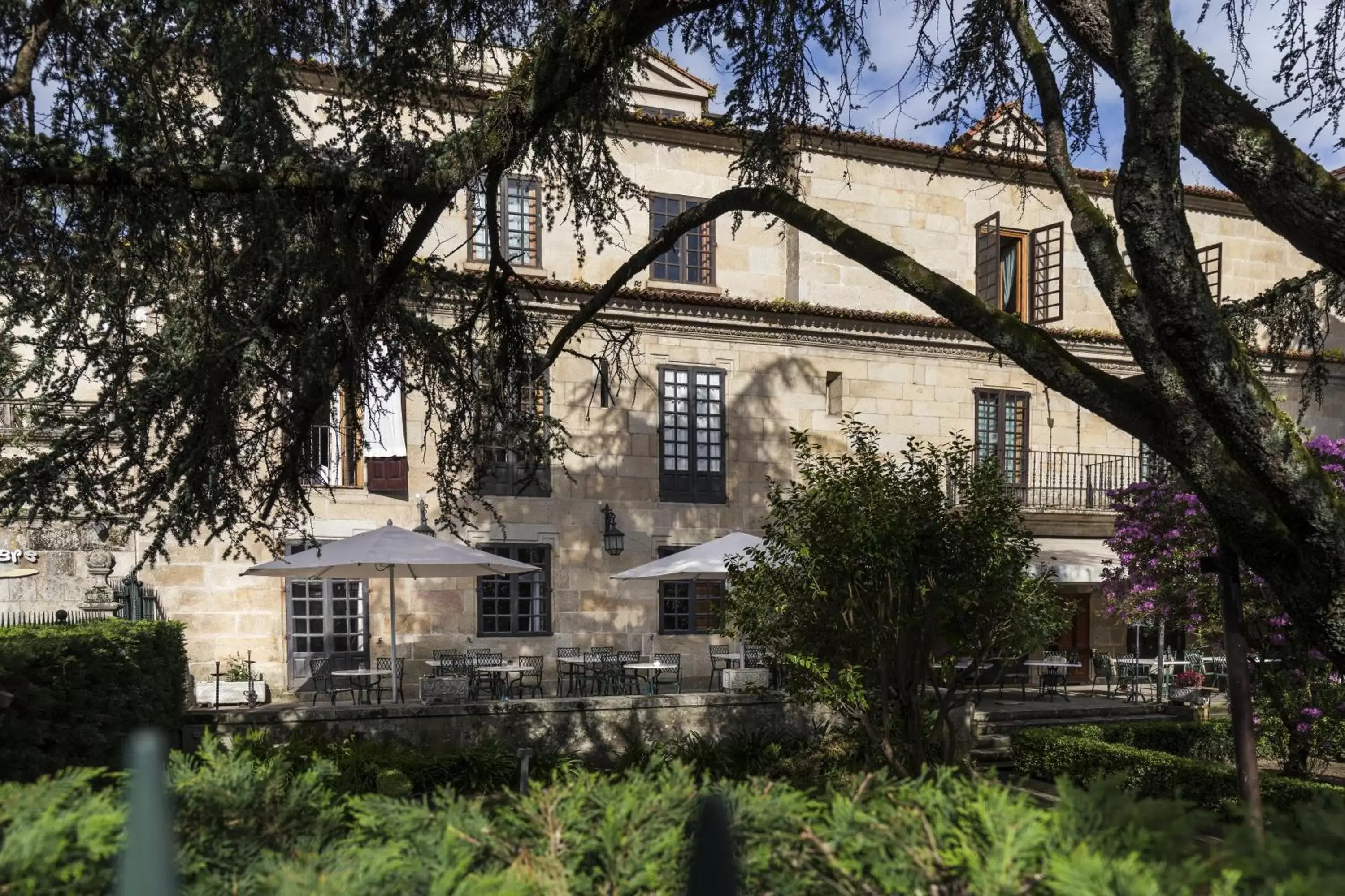 Garden, Property Building in Parador de Pontevedra