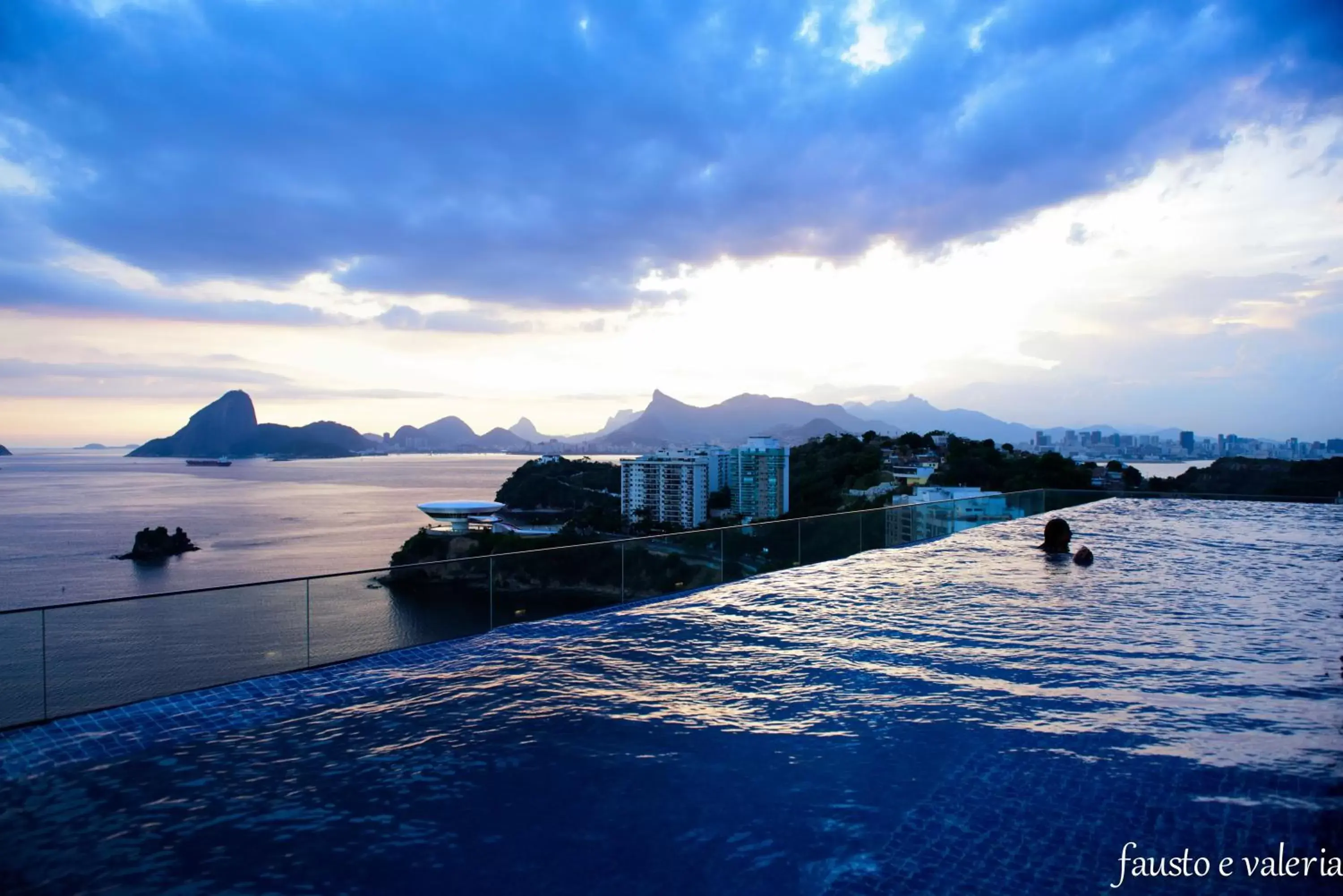 Balcony/Terrace, Swimming Pool in H Niteroi Hotel