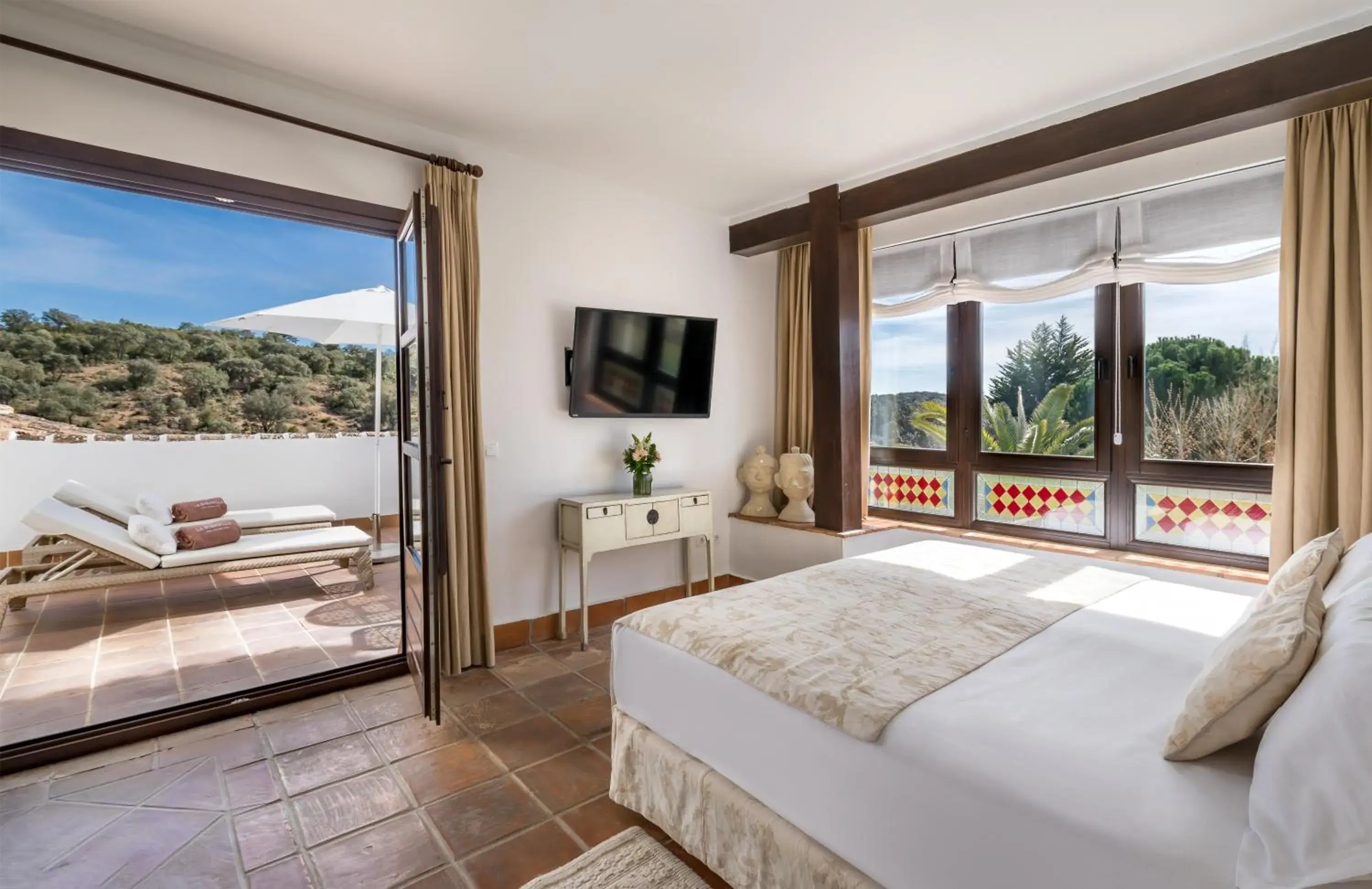 Bedroom, Mountain View in La Bobadilla, a Royal Hideaway Hotel