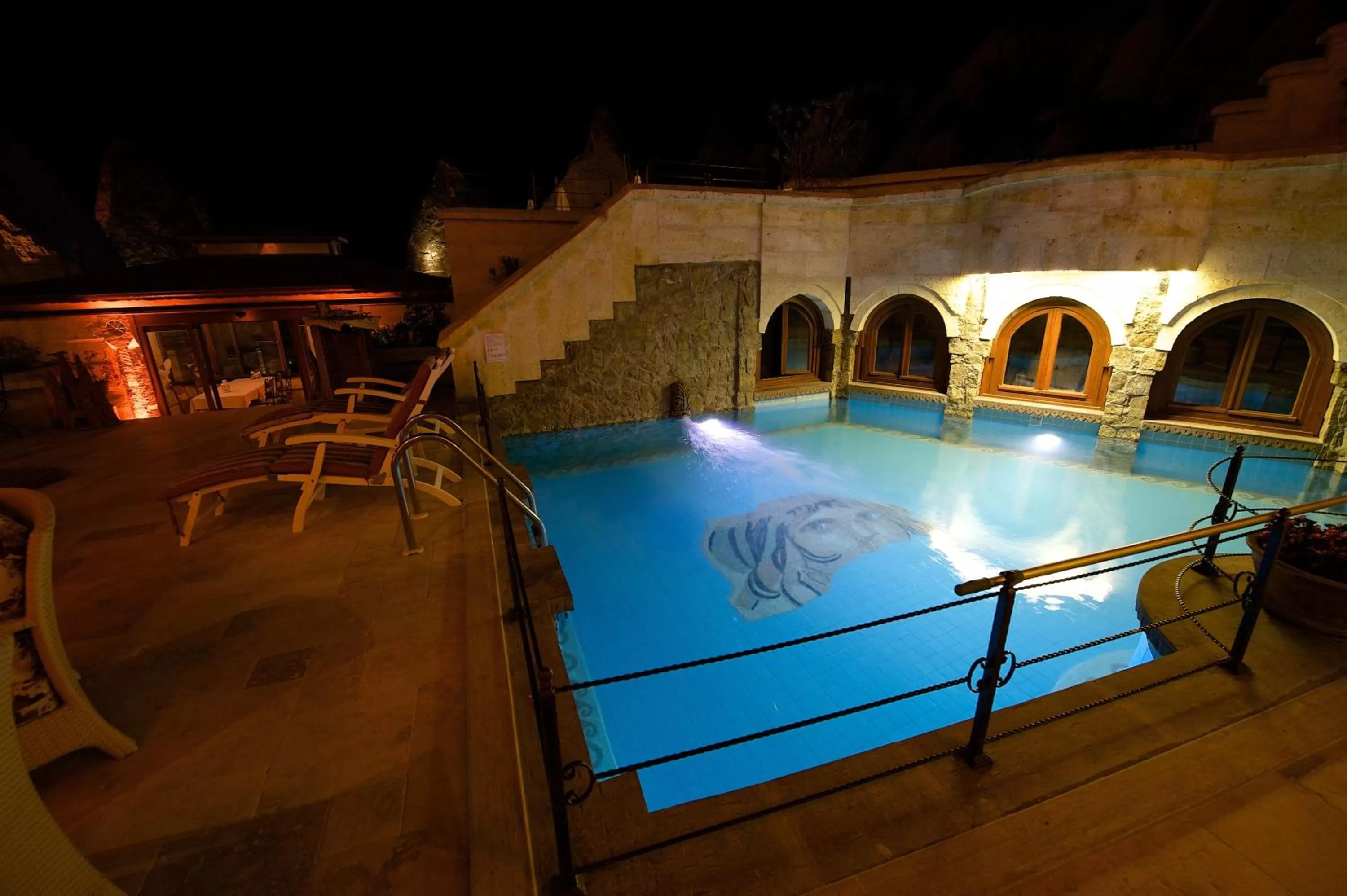 Swimming pool in Miras Hotel