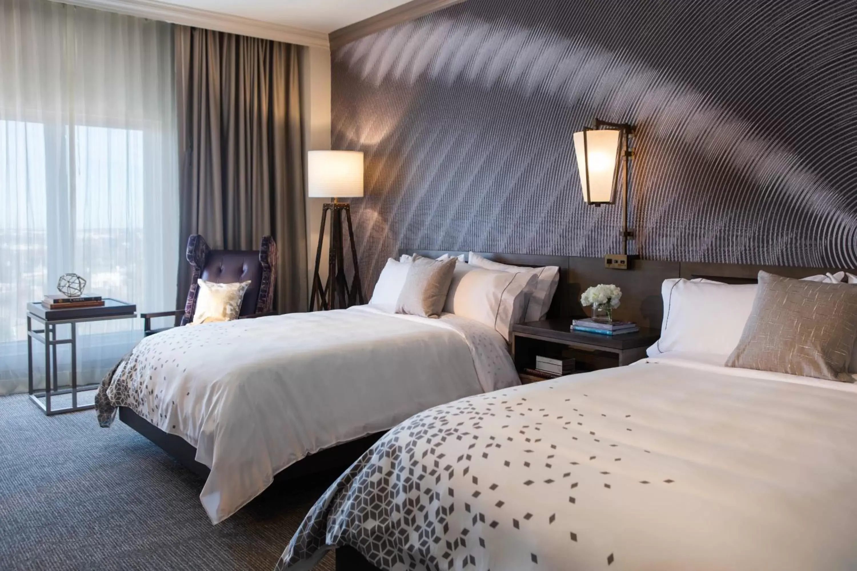 Double Room with Two Double Beds and Balcony in Renaissance Waterford Oklahoma City Hotel Double Room with Two Double Beds and Balcony in Renaissance Waterford Oklahoma City Hotel