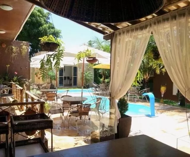 Balcony/Terrace in Pousada Recanto do Sal