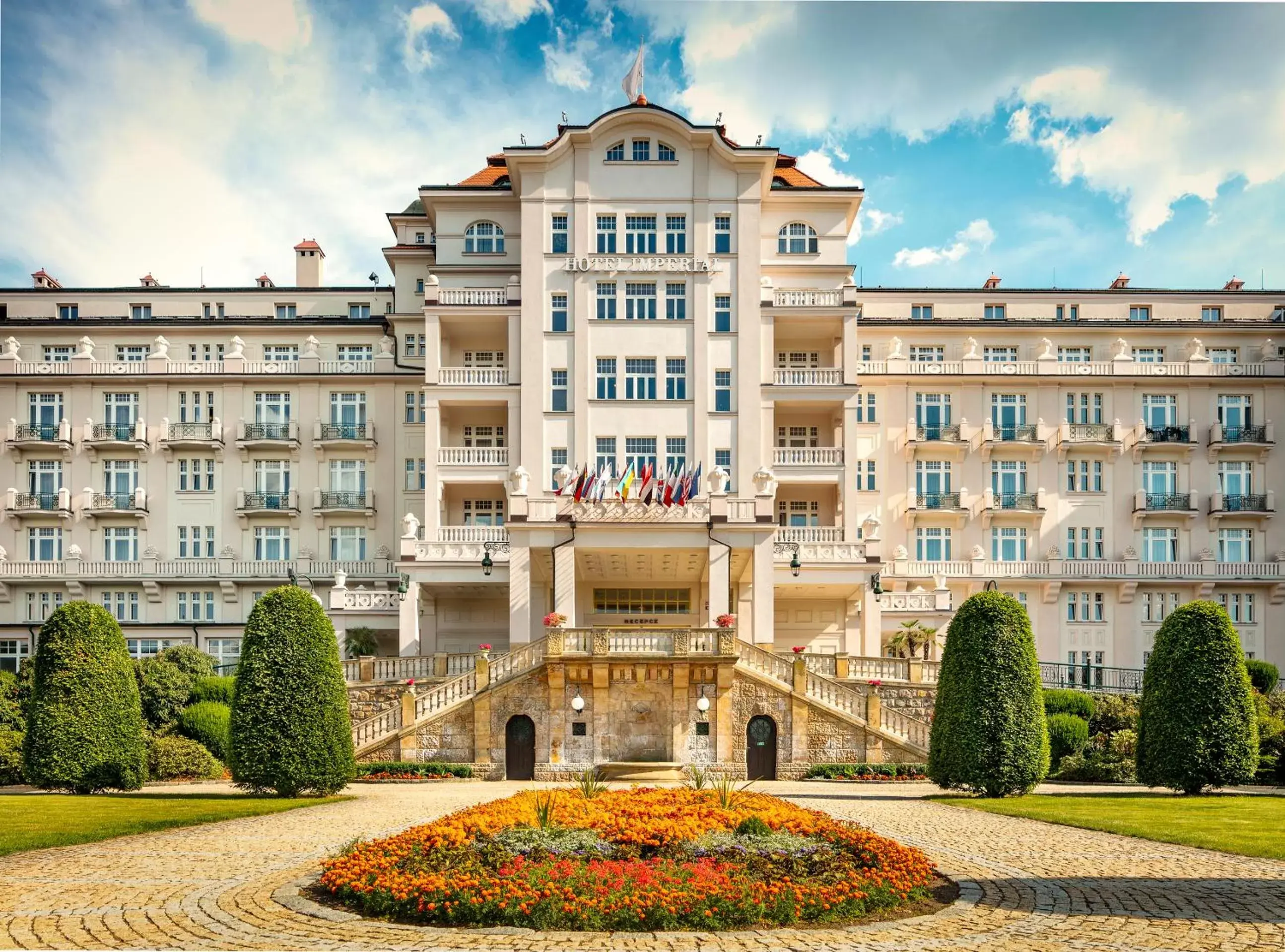 Facade/entrance, Property Building in Spa Hotel Imperial