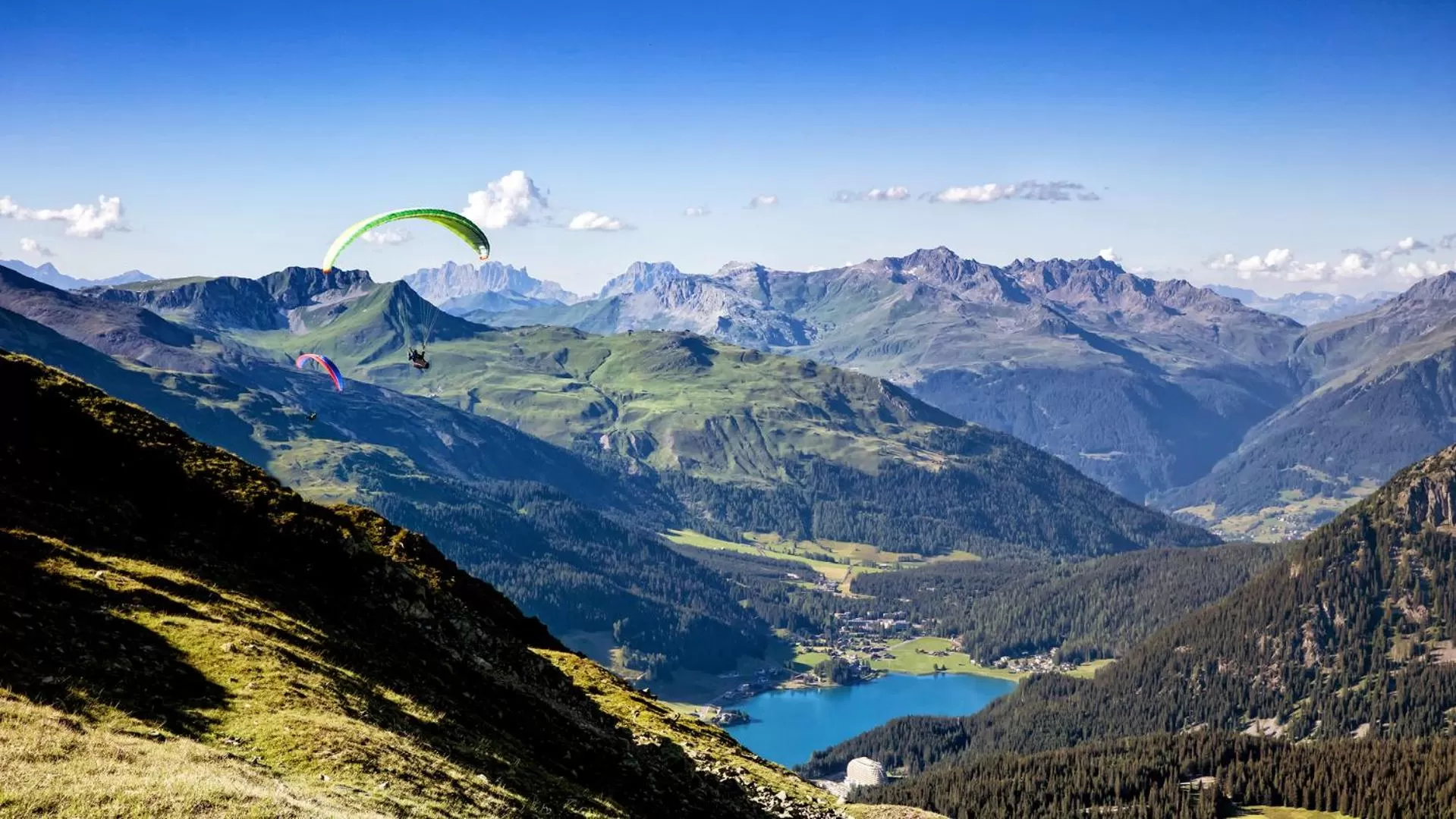 Natural landscape in Grischa - Das Hotel Davos