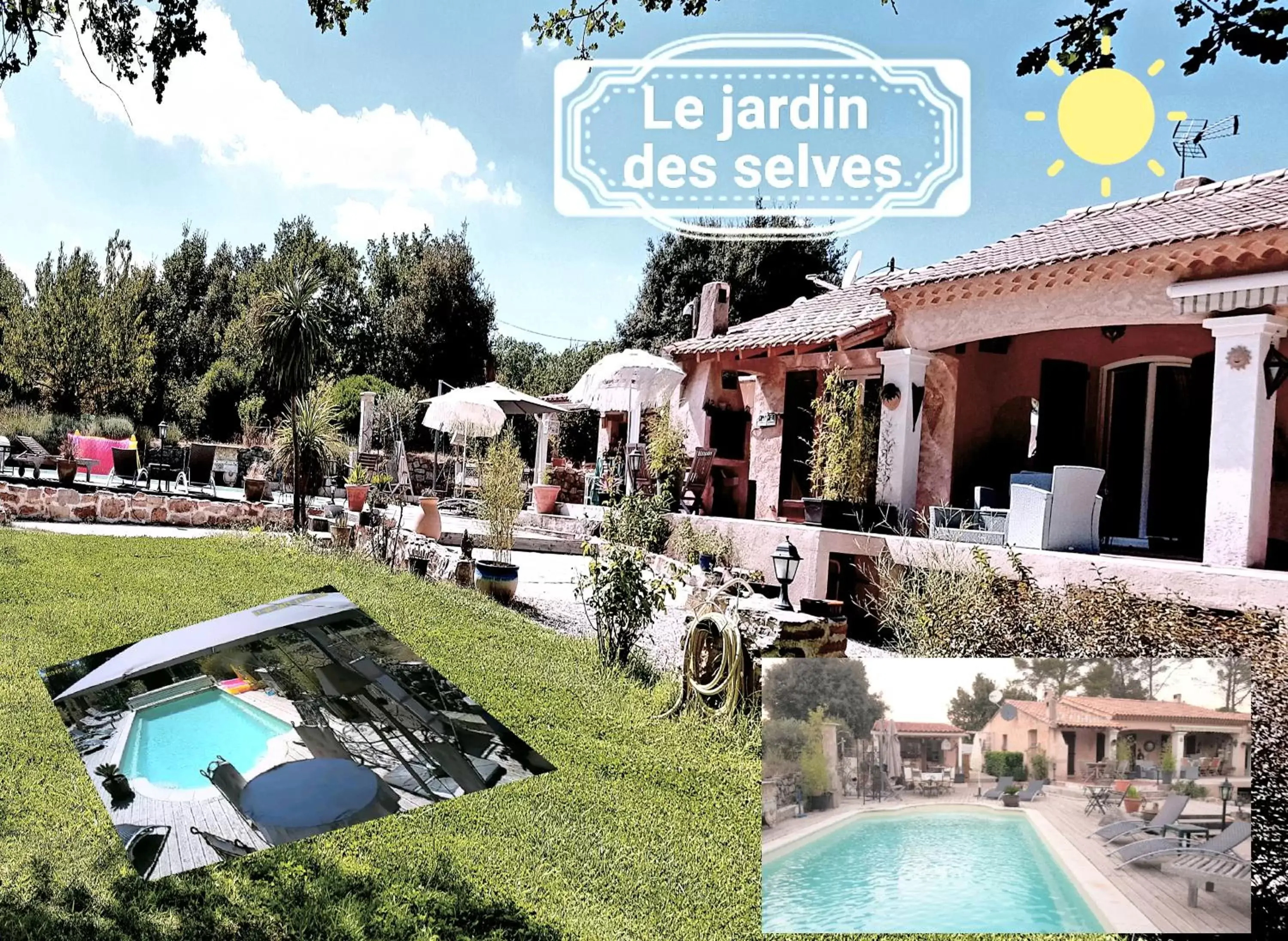 Swimming Pool in Le Jardin des Selves