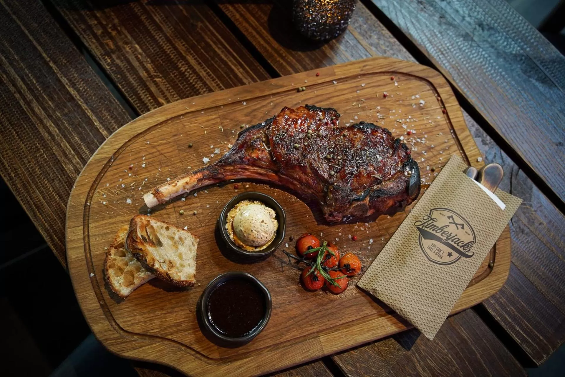 Food and drinks in Timberjacks Kassel Motel