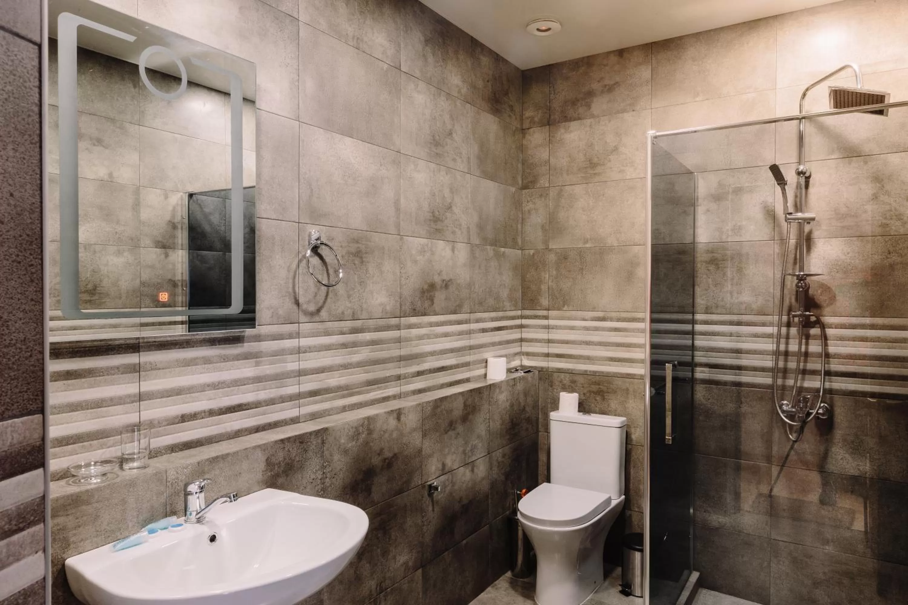 Bathroom in Hotel Old House Mestia