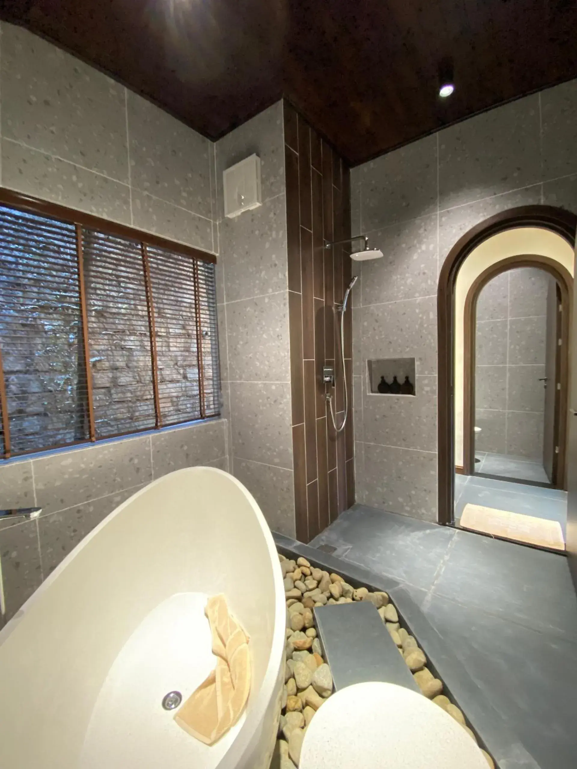 Shower, Bathroom in Zen Valley Dalat Resort