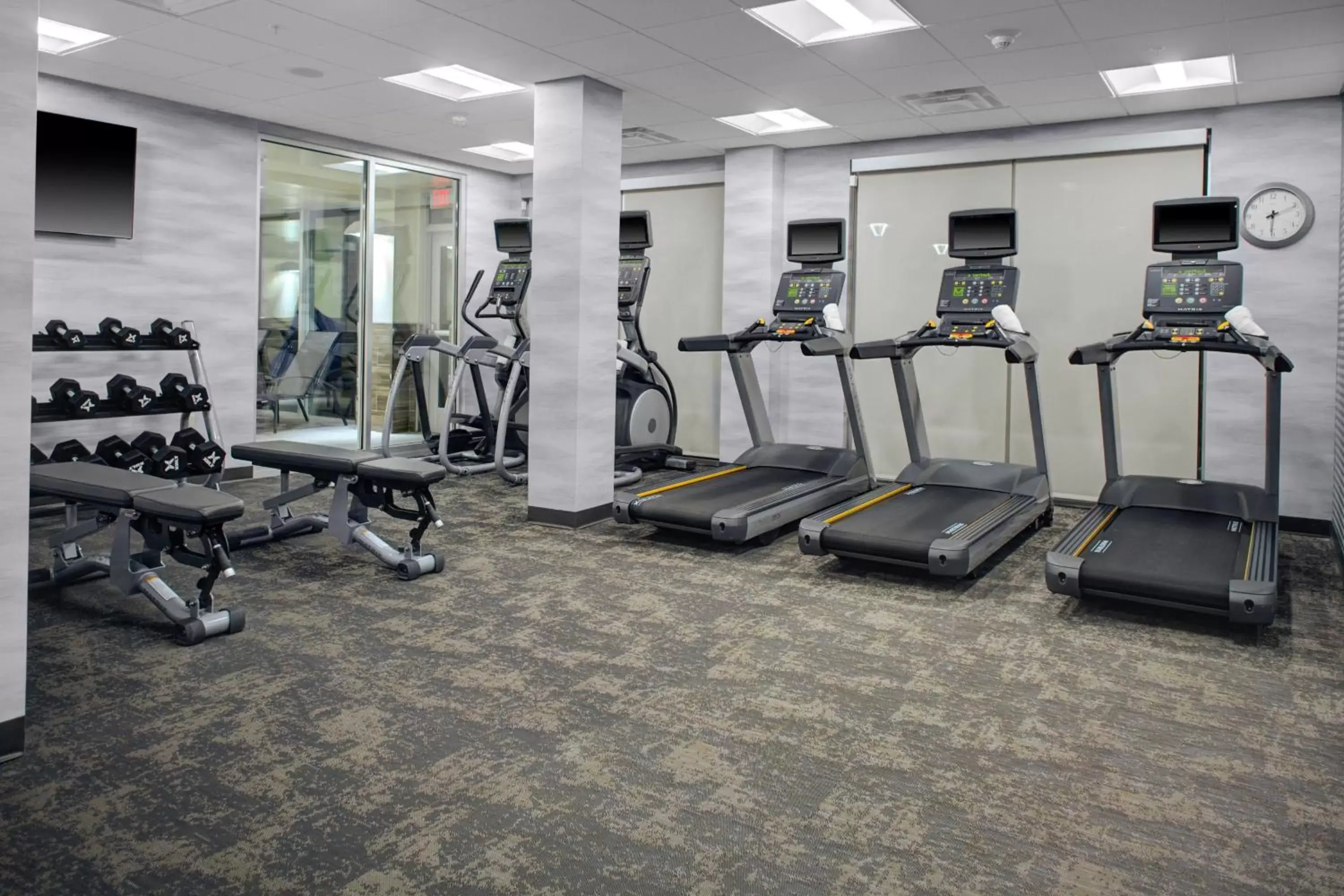Fitness centre/facilities, Fitness Center/Facilities in Fairfield Inn & Suites by Marriott Roanoke Salem