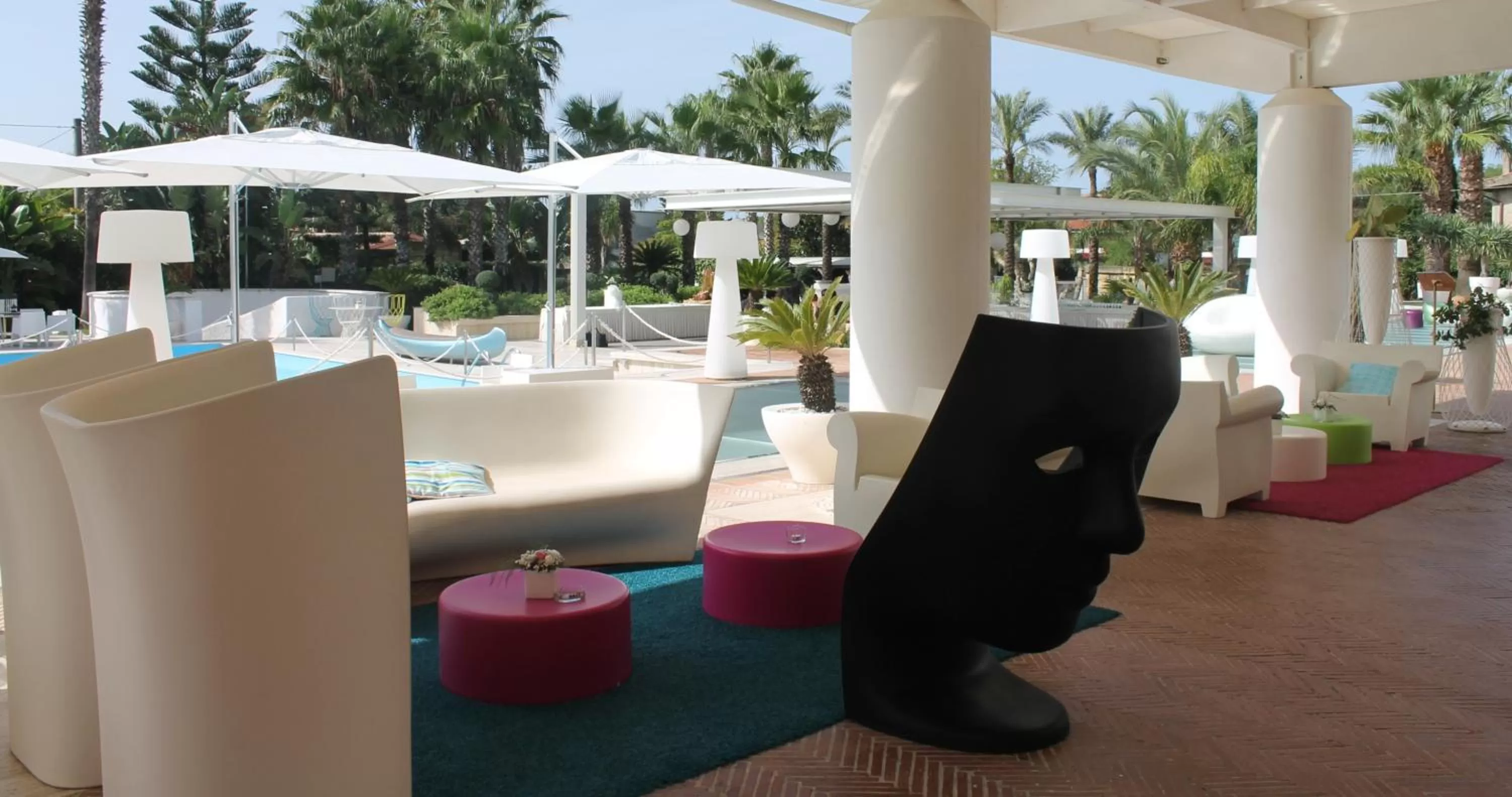 Balcony/Terrace in Mec Paestum Hotel