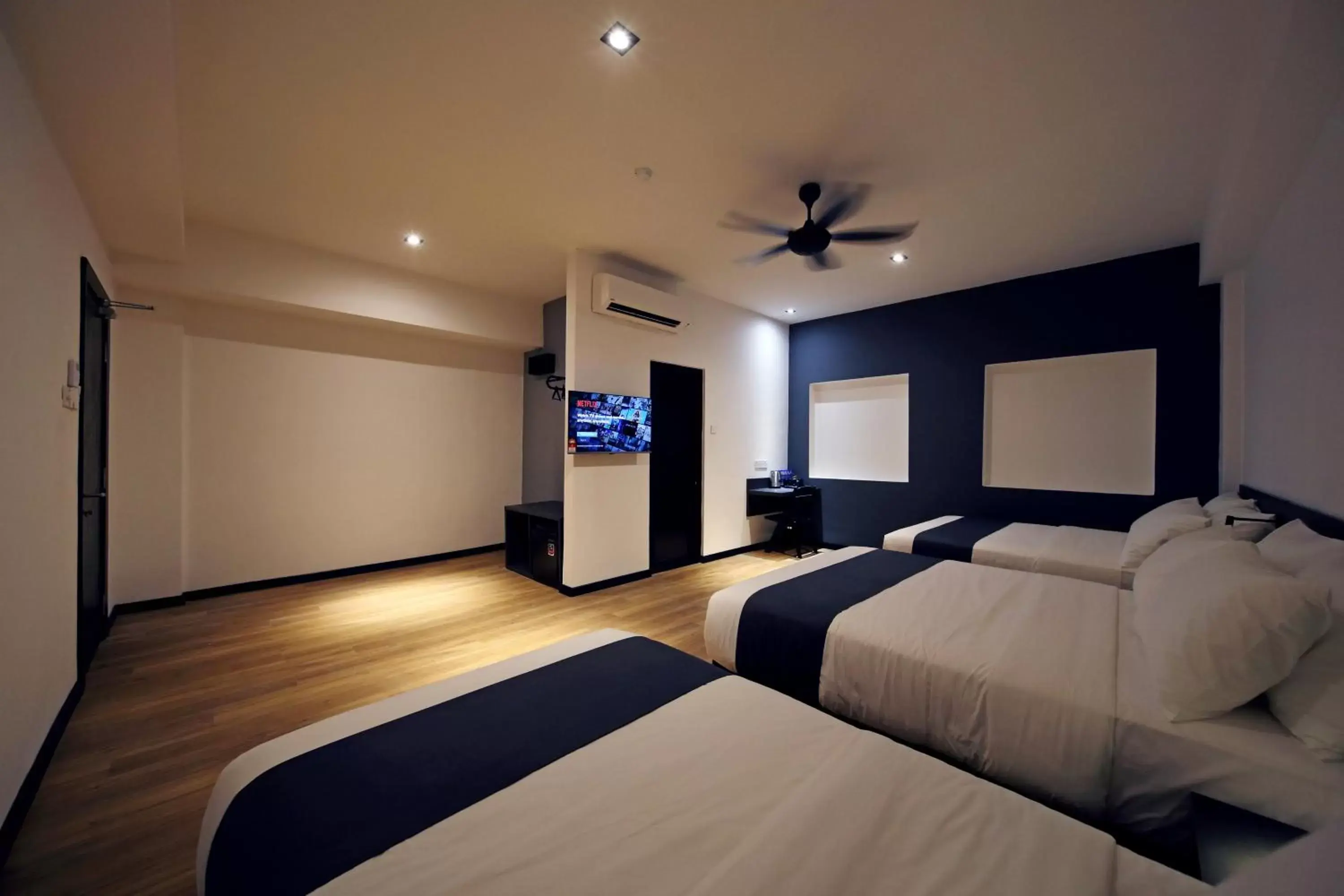 Bed in ARENA Boutique Hotel Kuala Terengganu