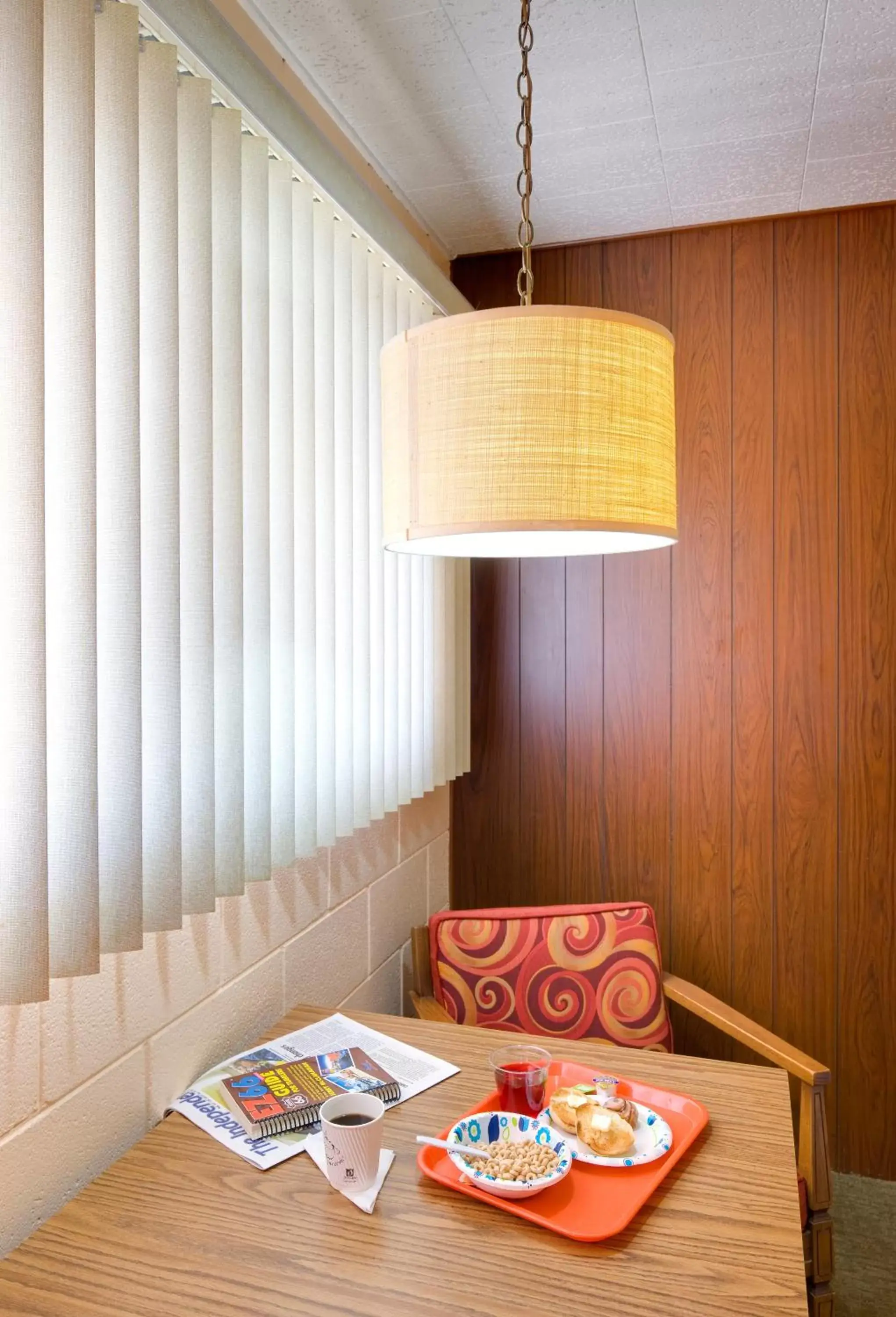 Decorative detail, Seating Area in Sunset Motel Moriarty