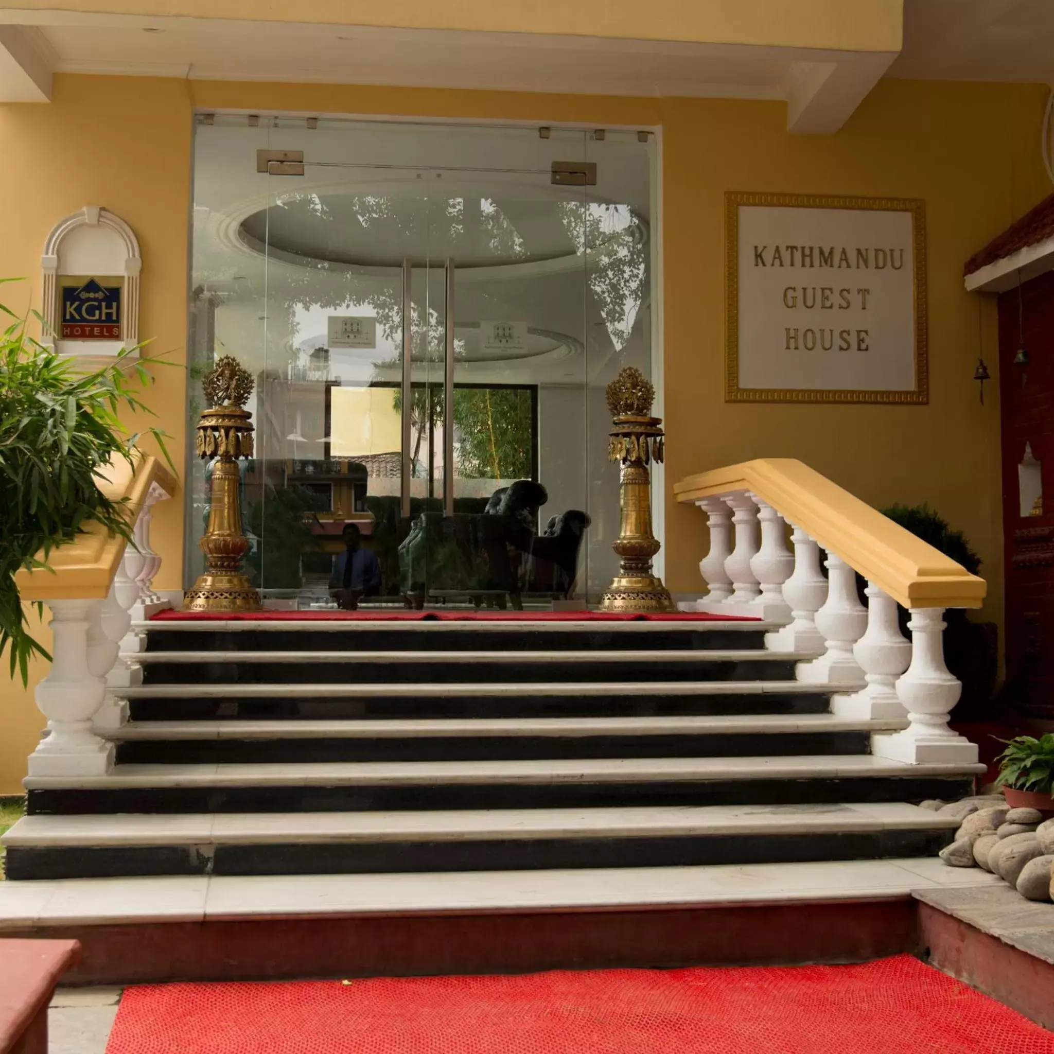 Facade/entrance in Kathmandu Guest House by KGH Group