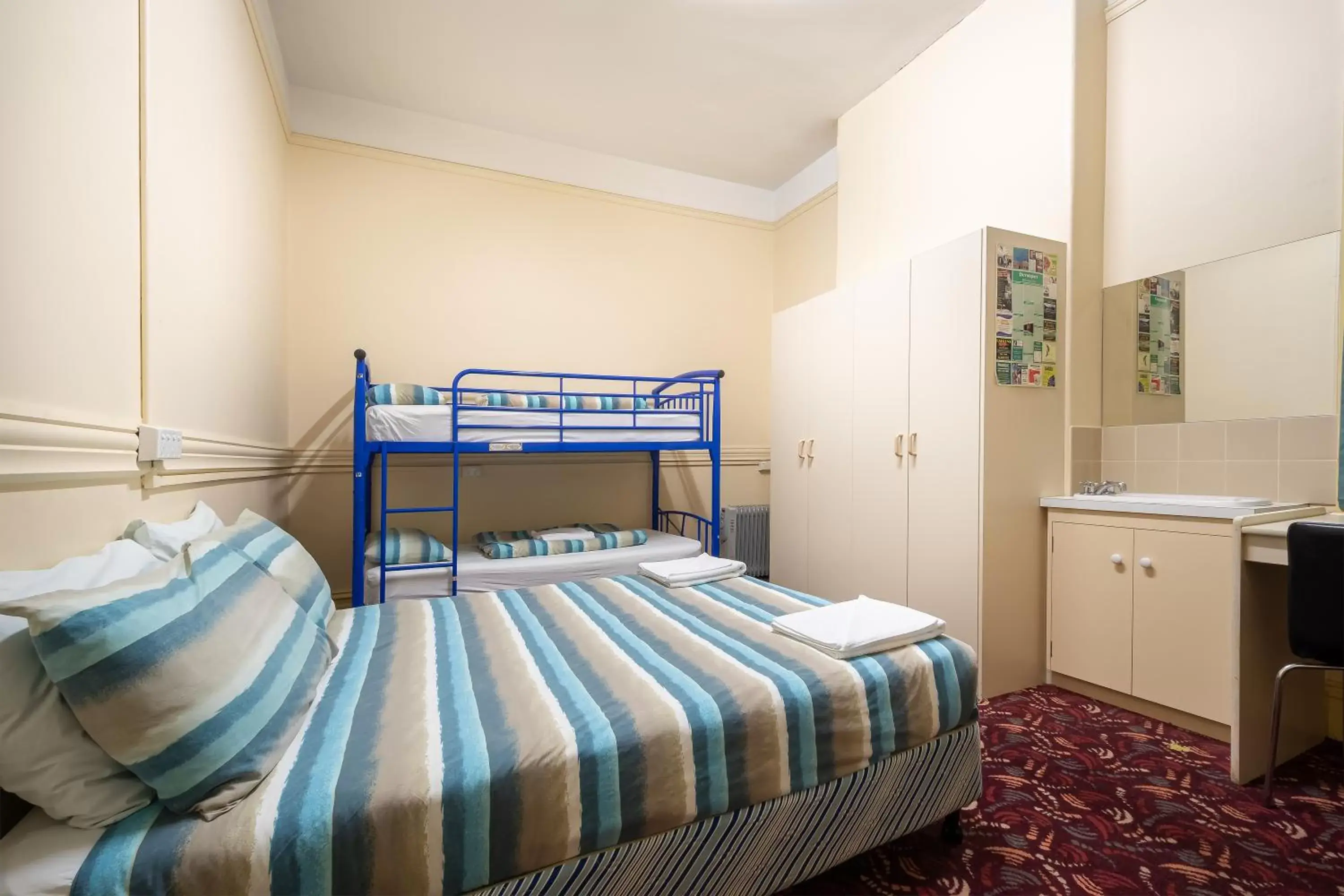 Bedroom, Bunk Bed in The Formby Hotel