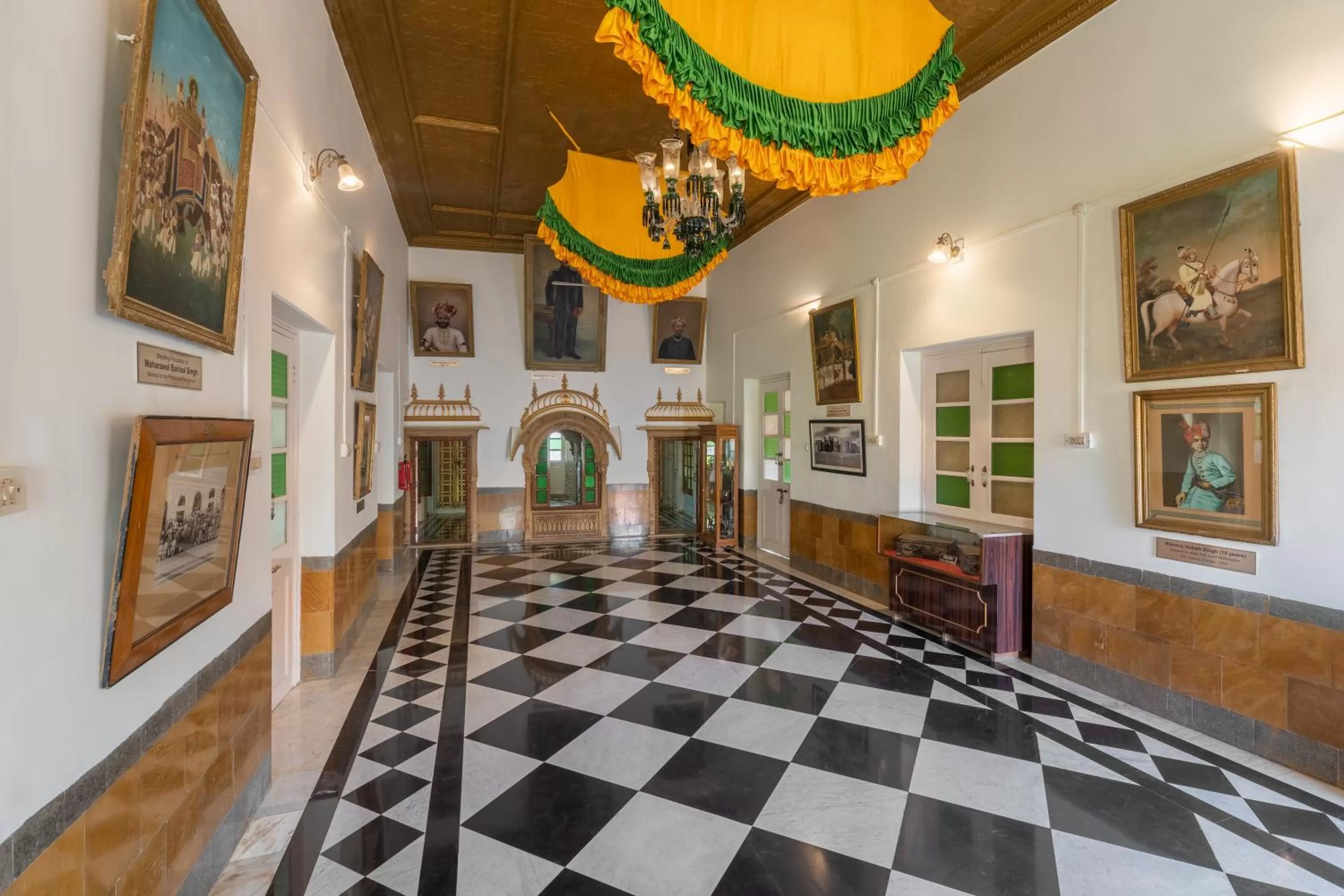 Decorative detail in WelcomHeritage Mandir Palace