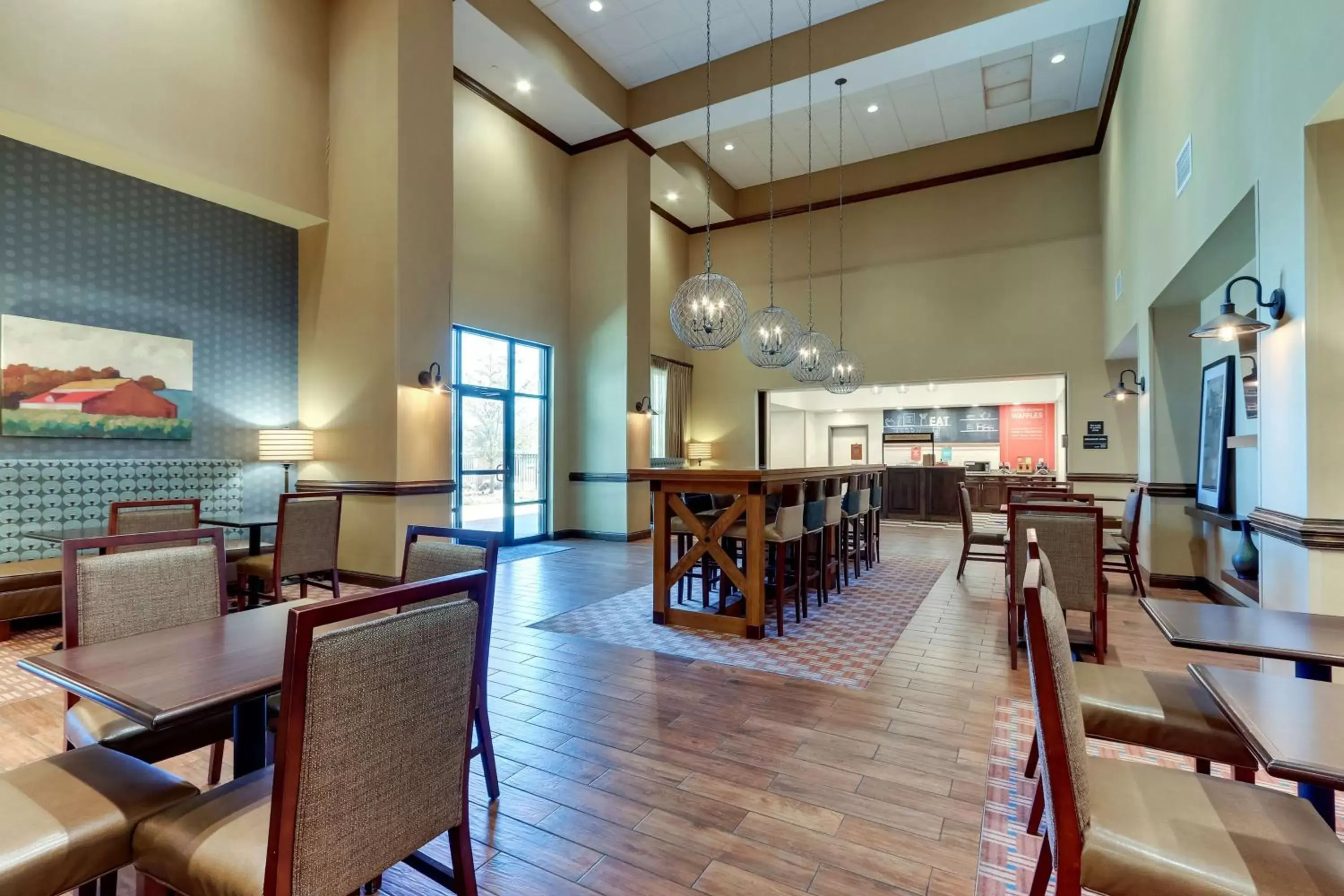 Breakfast, Lounge/Bar in Hampton Inn & Suites - Hartsville, SC