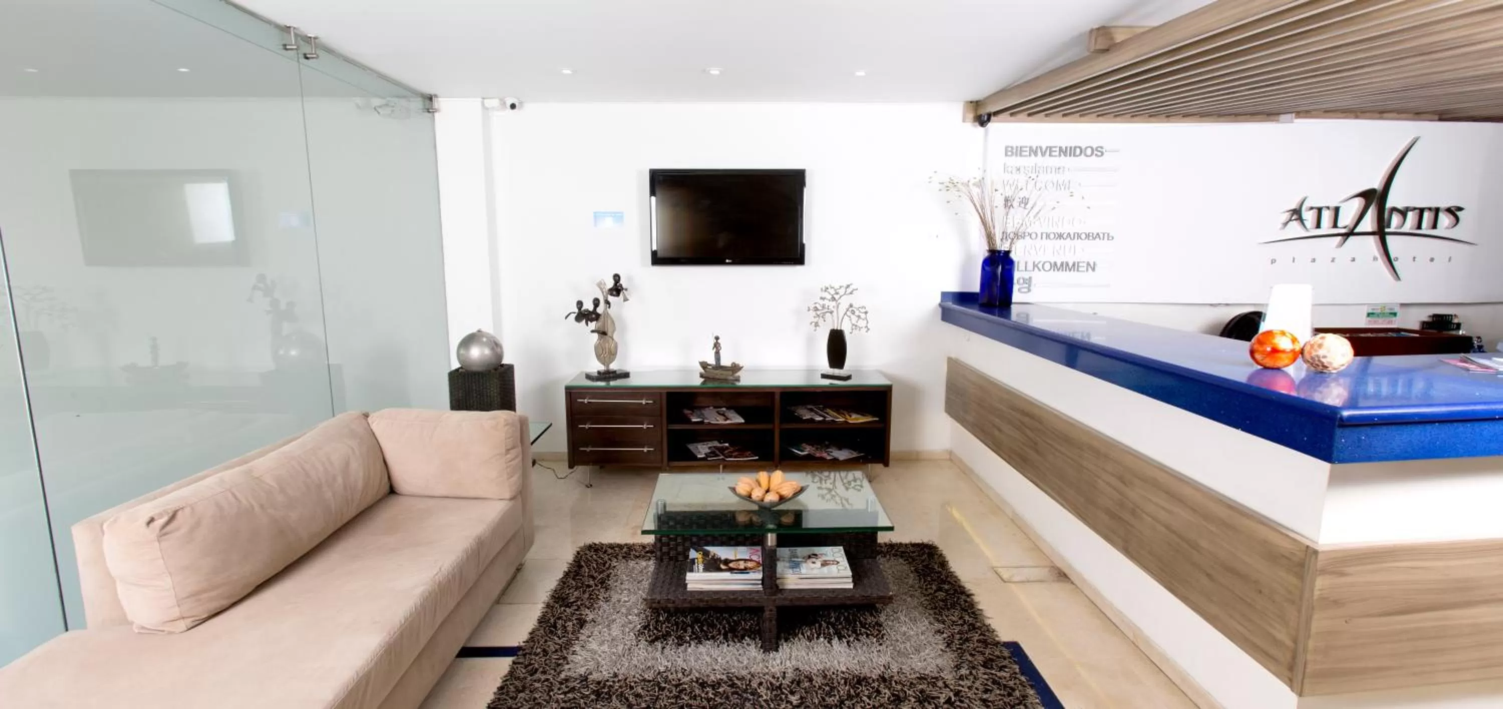 Seating area in Atlantis Plaza Hotel Cúcuta