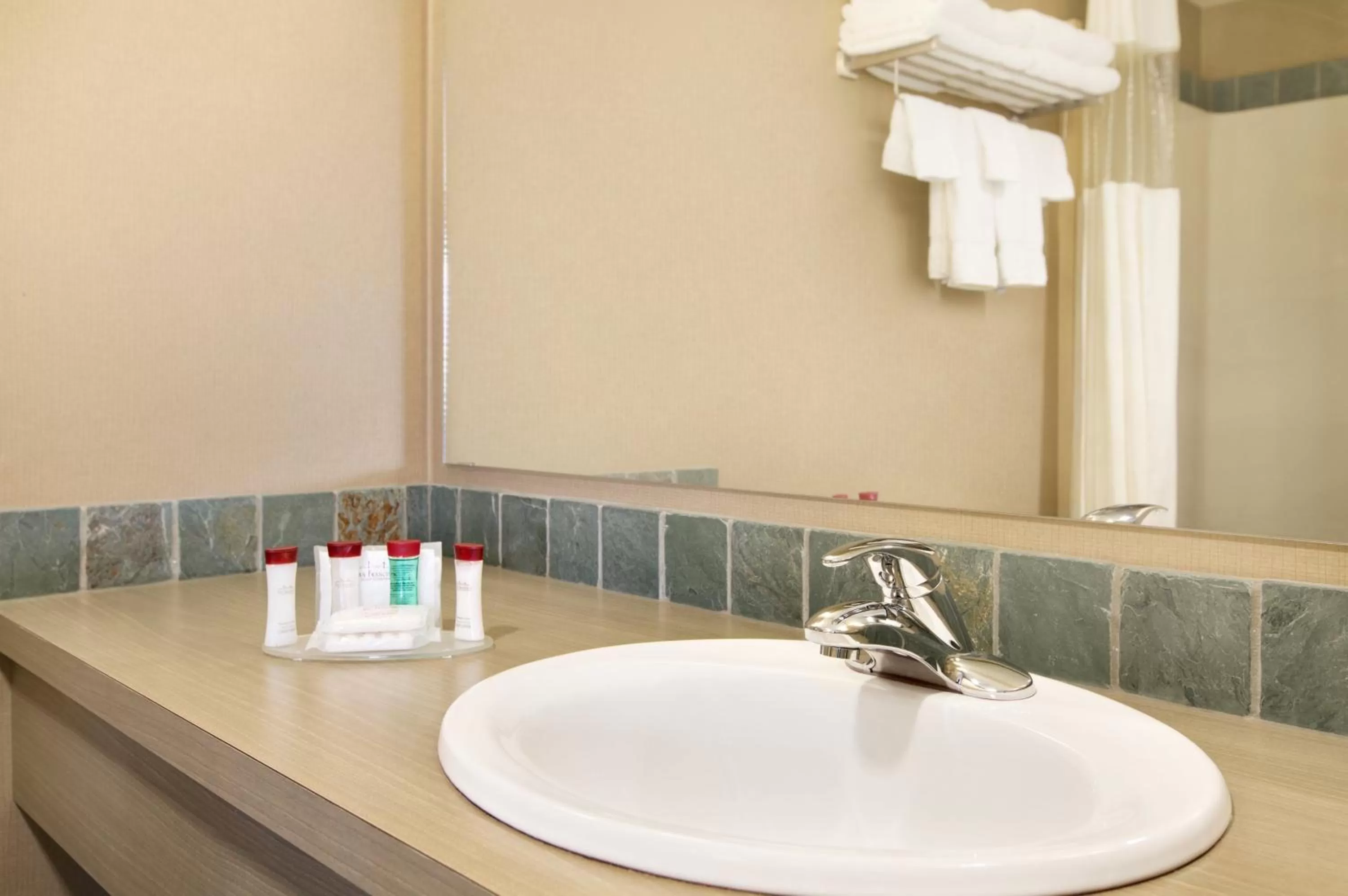 Bathroom in Ramada by Wyndham Nanaimo