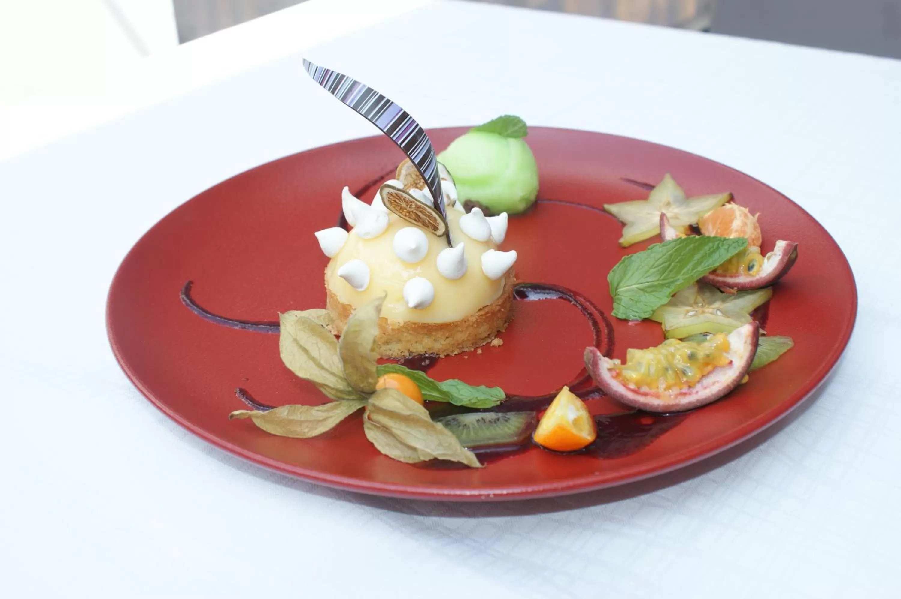 Food close-up in Hotel Blanc