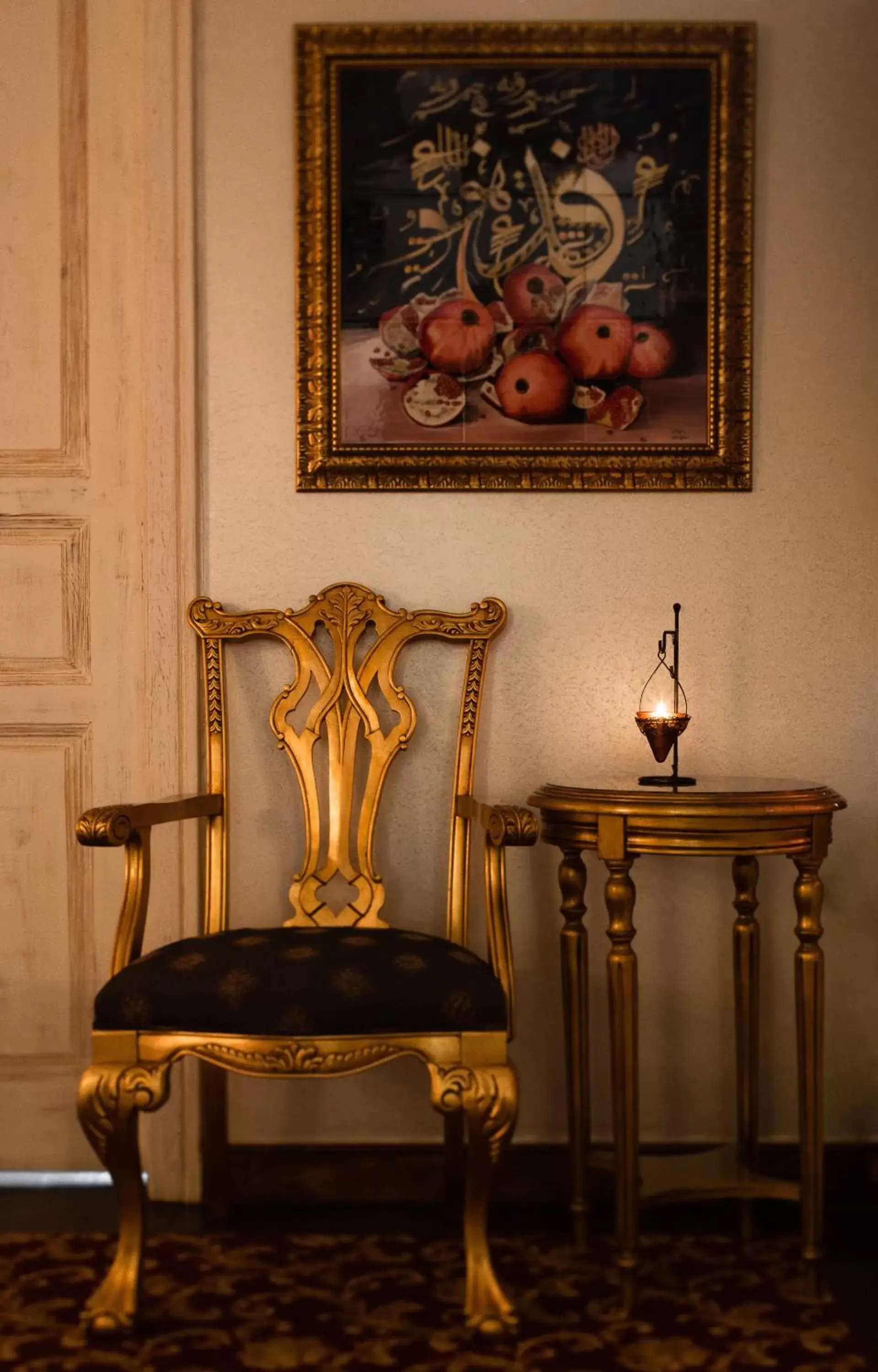 Decorative detail, Seating Area in İstanbul Bosphorus Hotel Symbola