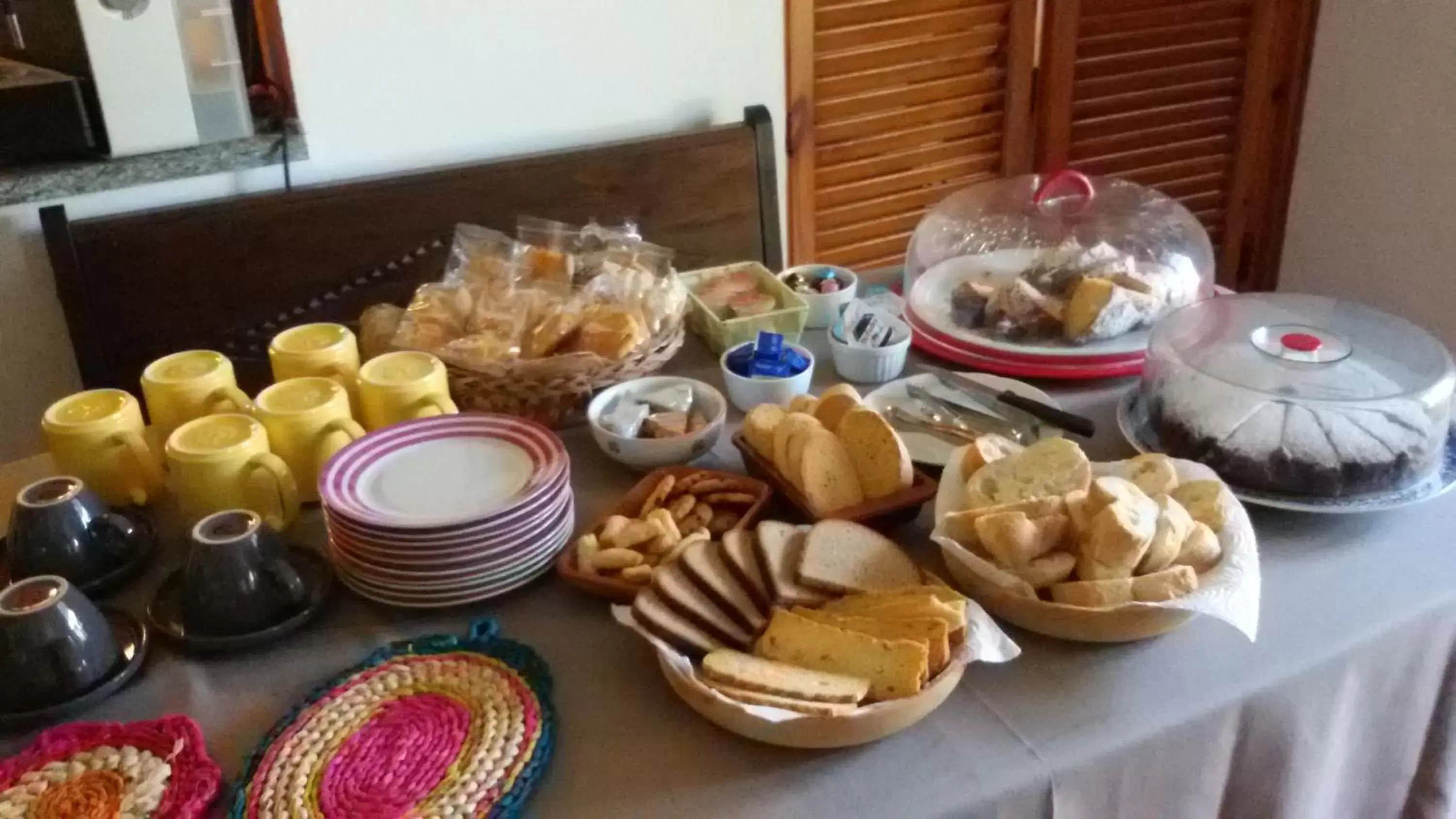 Italian breakfast in Cascina Torello