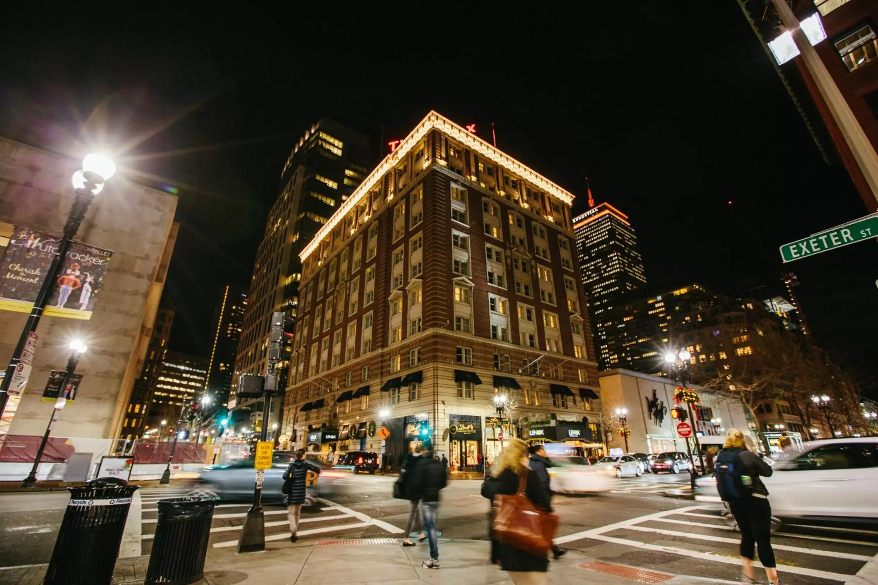 Facade/entrance in The Lenox Facade/entrance in The Lenox