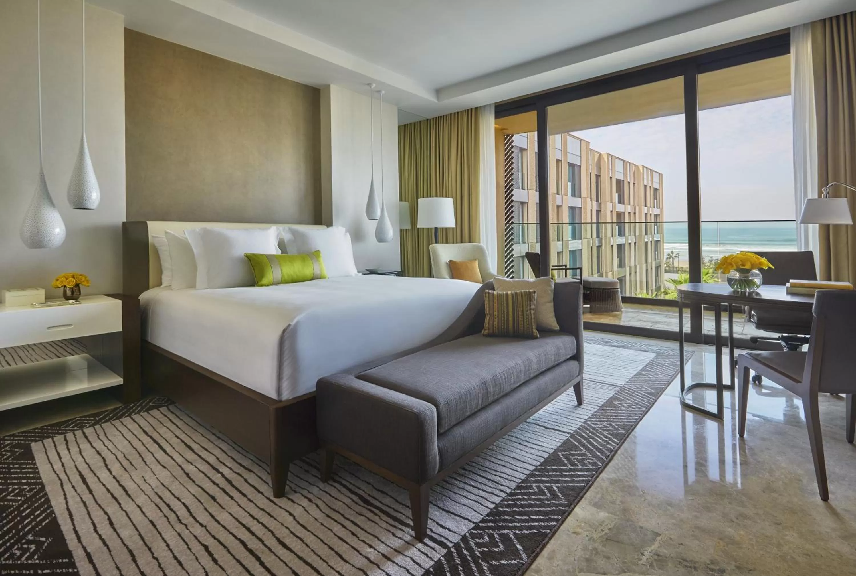 Day, Bed in Four Seasons Hotel Casablanca