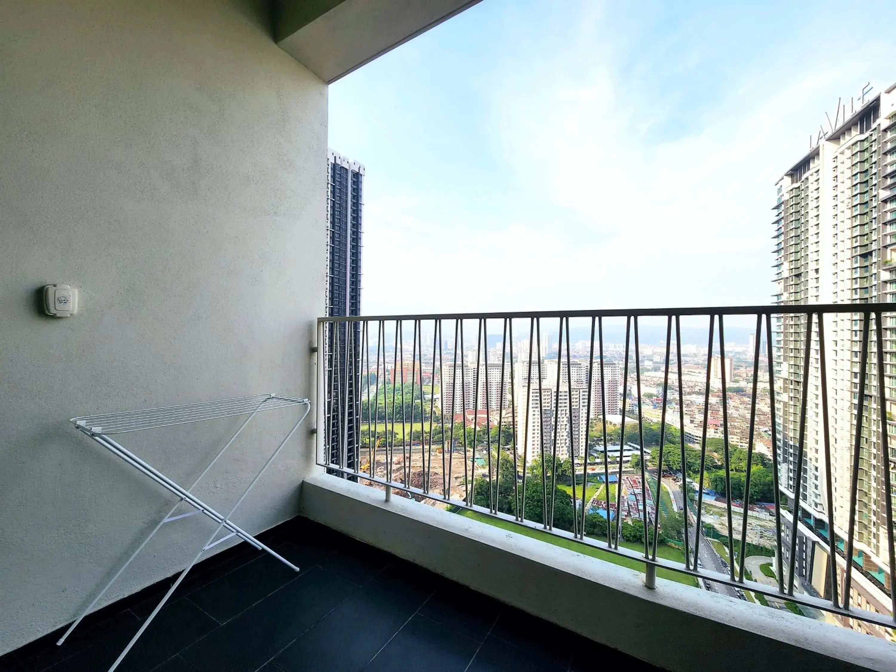 Balcony/Terrace in Infini Suites@ UNA Residences, Sunway Velocity KL