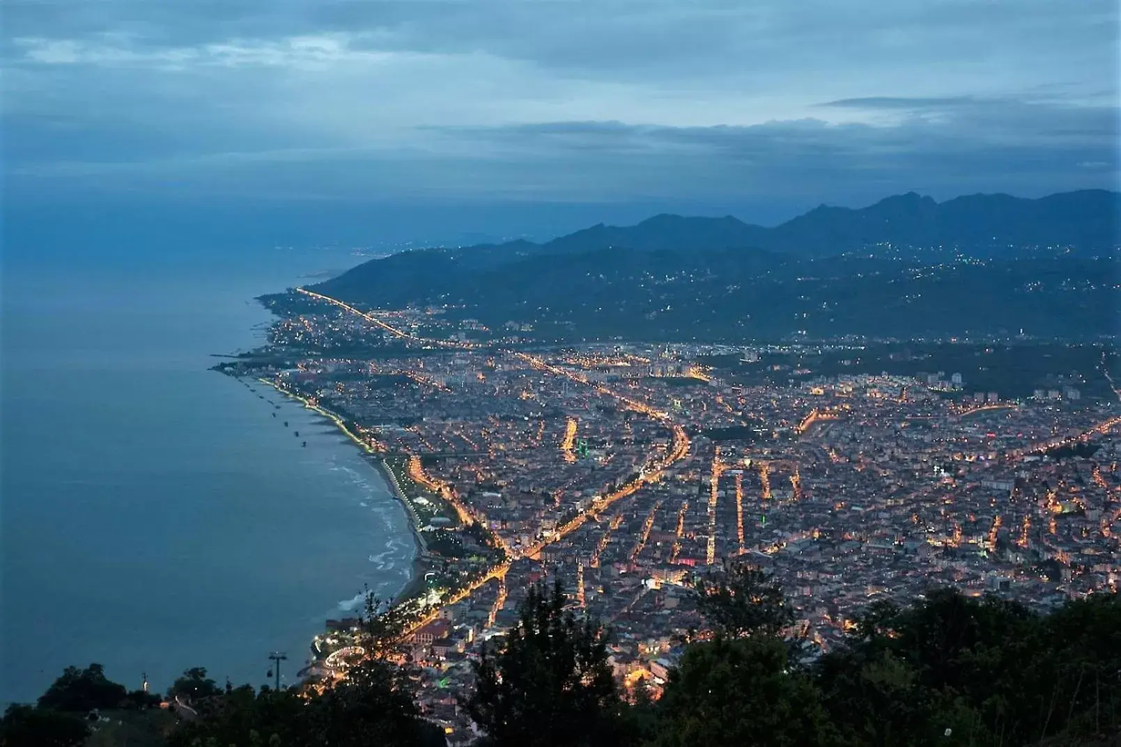 Night, Natural Landscape in Radisson Blu Hotel, Ordu