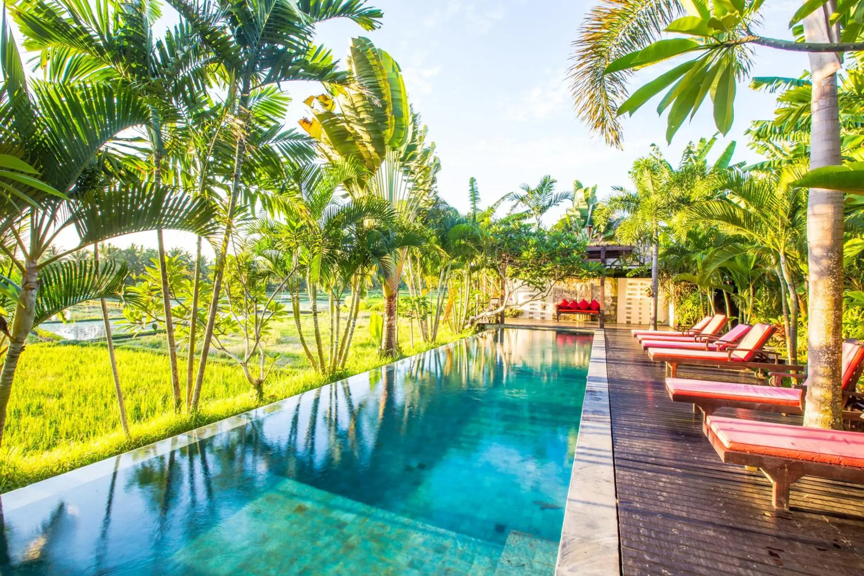 Patio, Swimming Pool in Bali Harmony Villa