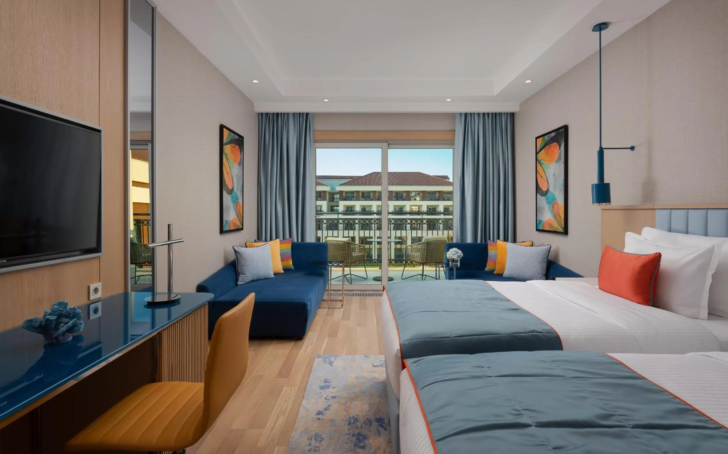 Property building, Bed in Rixos Water World Aktau - Theme Park Free Access