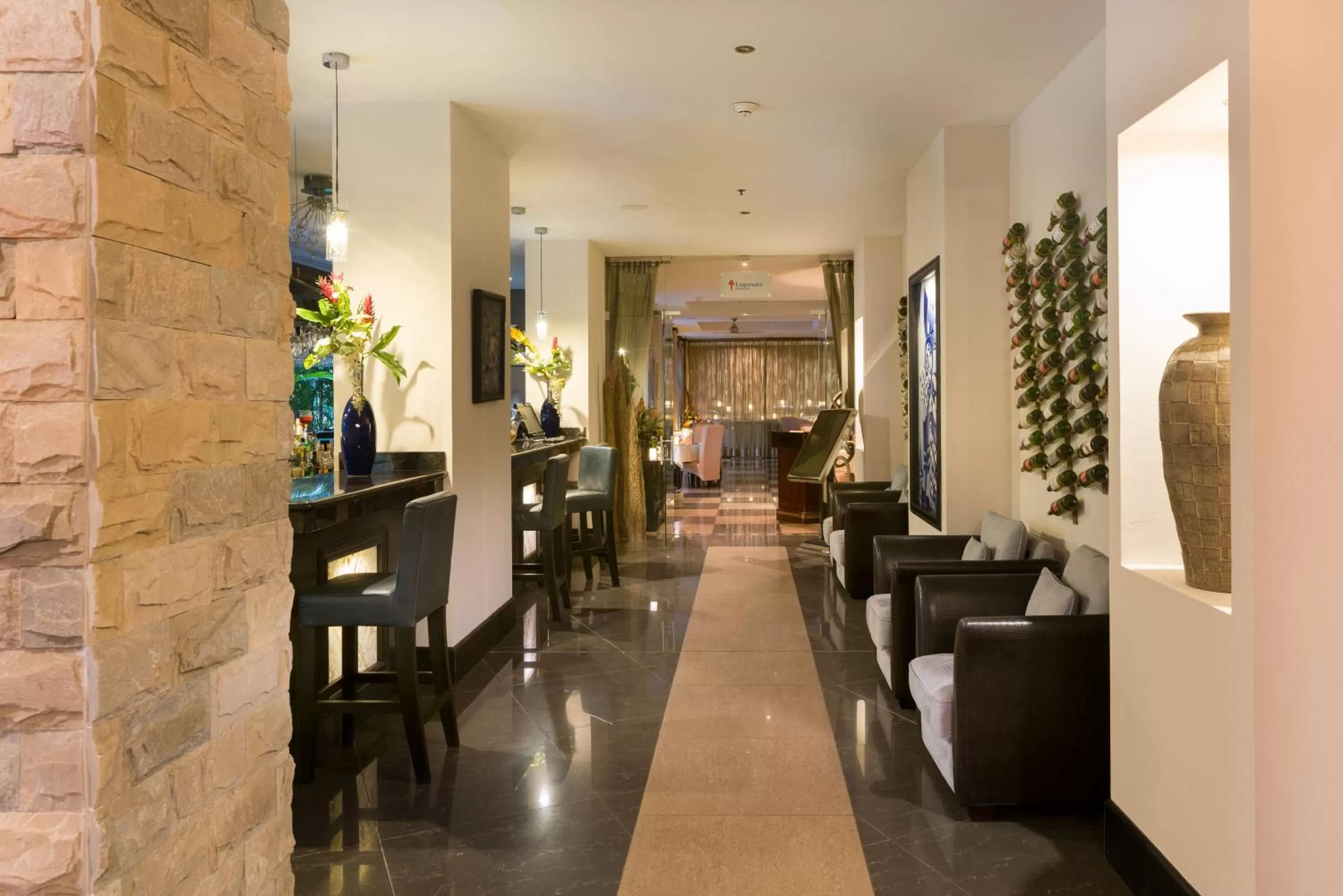 Lounge or bar in The Royal Corin Thermal Water Spa & Resort - Adults Only