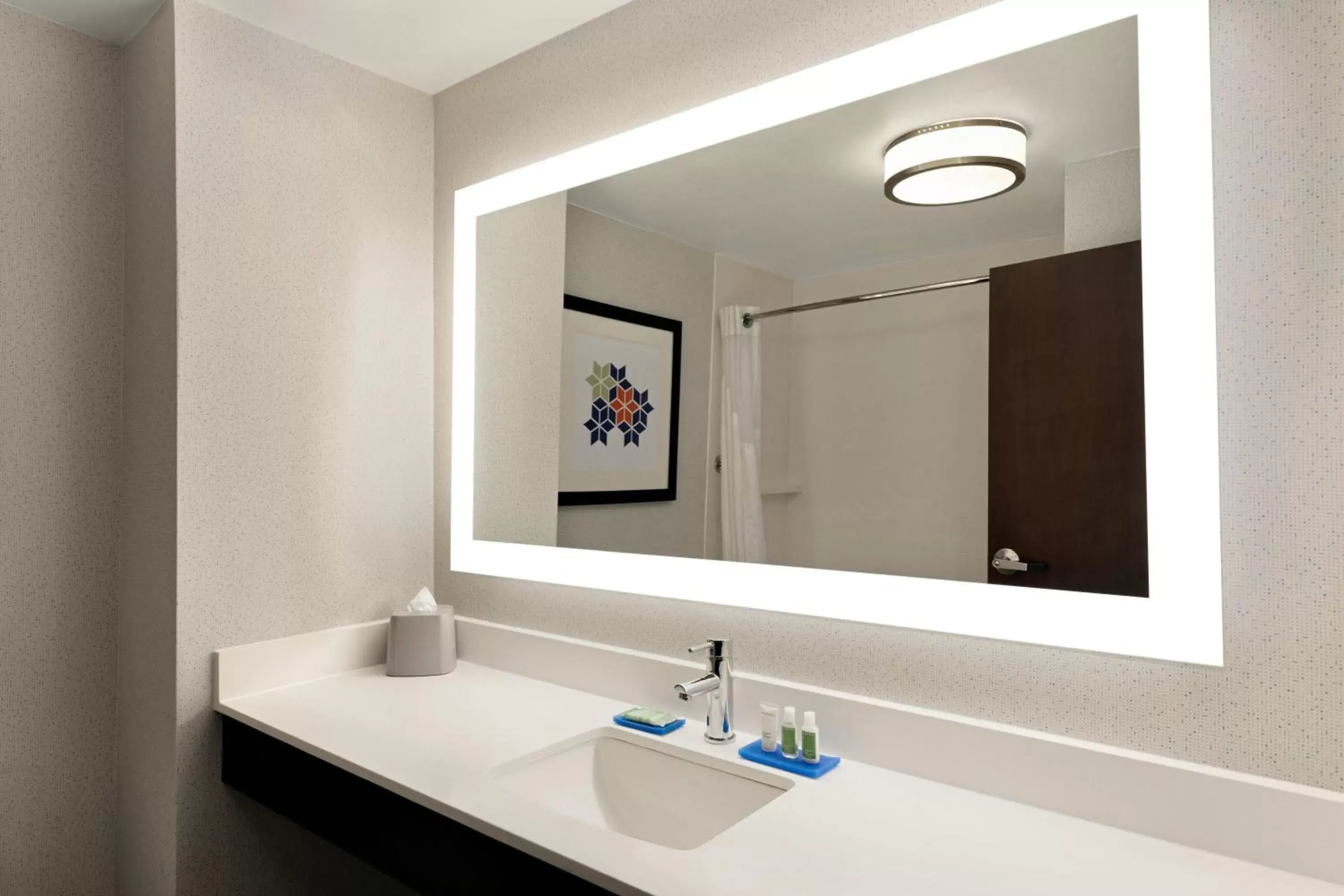 Bathroom in Holiday Inn Express Hotel & Suites Shawnee I-40, an IHG Hotel