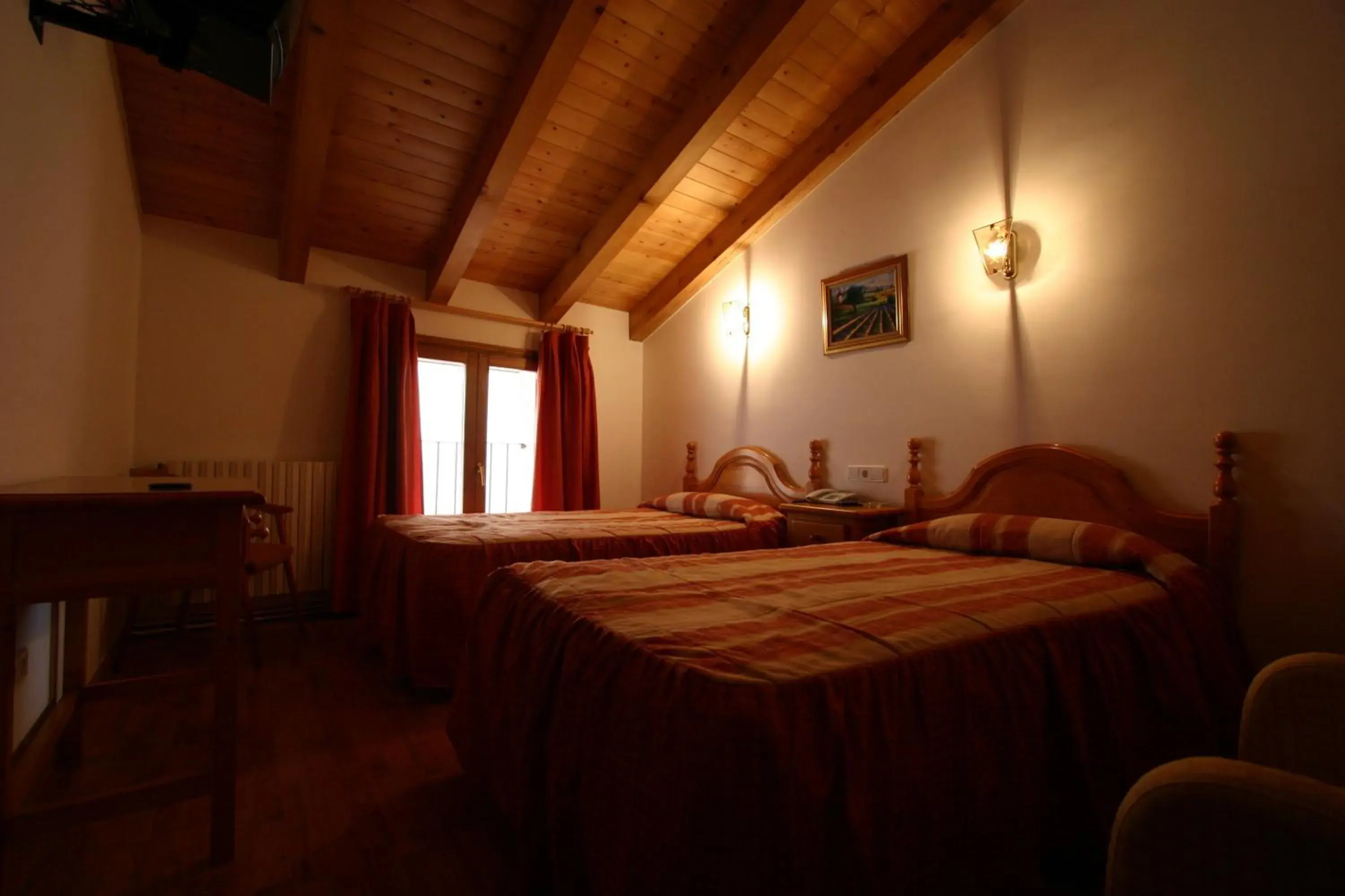 Bed in Hotel Can Mestre Bed in Hotel Can Mestre