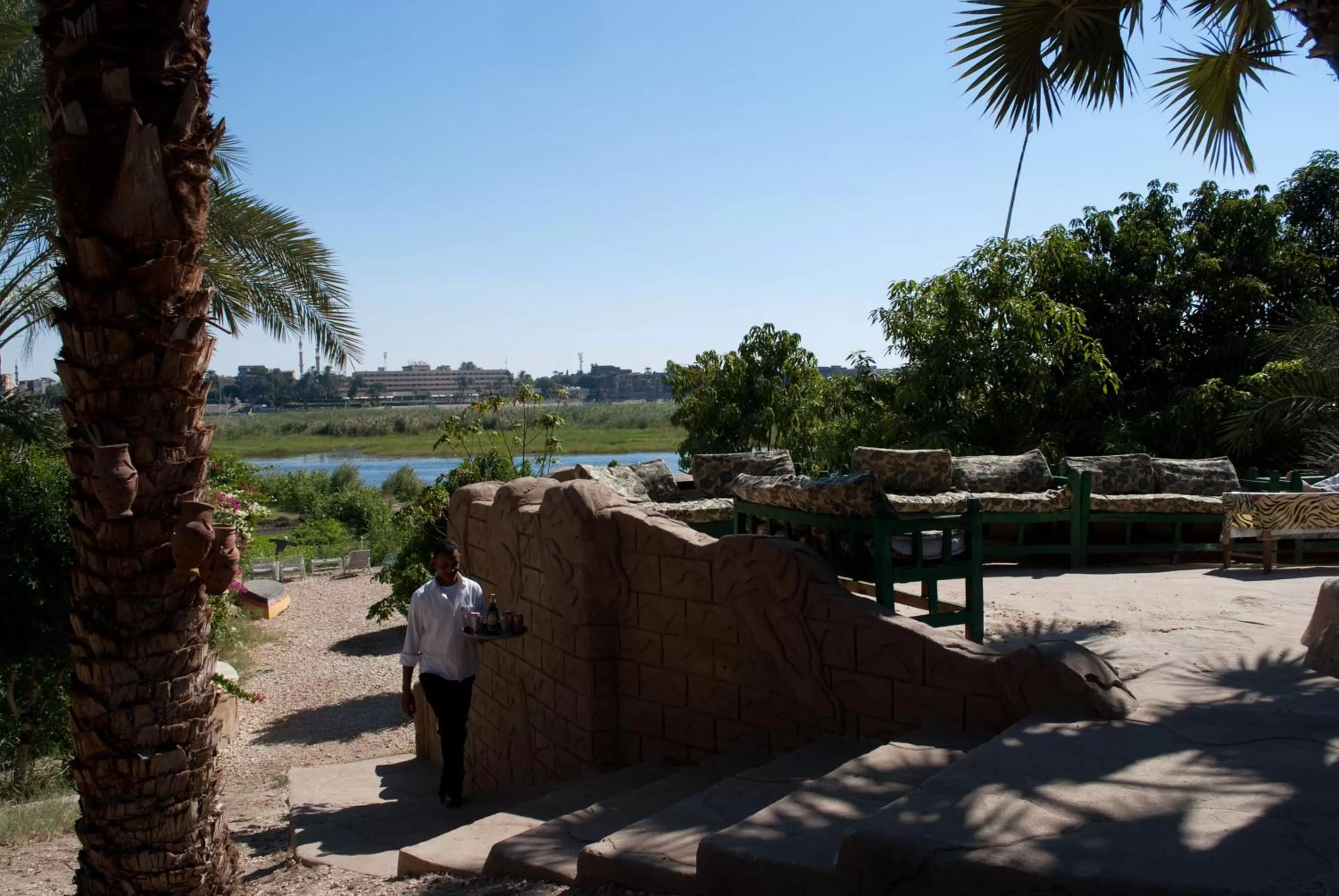 Garden view in Al Baeirat Hotel