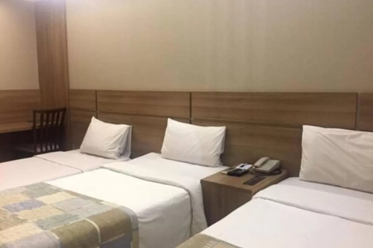 Bed in Plaza Bittar Hotel