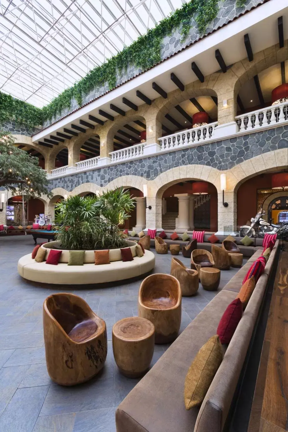 Lobby or reception, Property Building in Hard Rock Hotel Riviera Maya - Hacienda All Inclusive