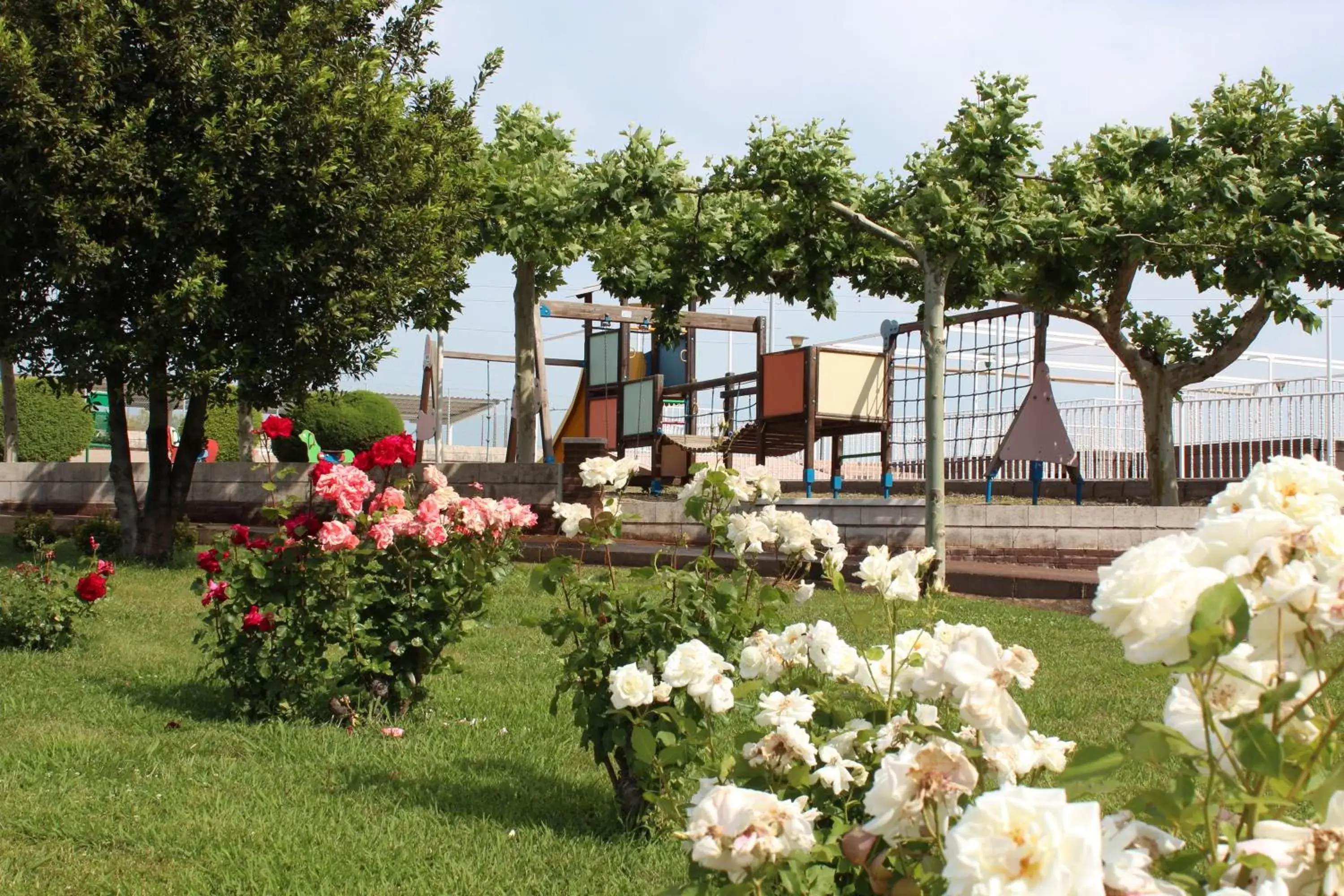 Garden, Property Building in Hotel Azar